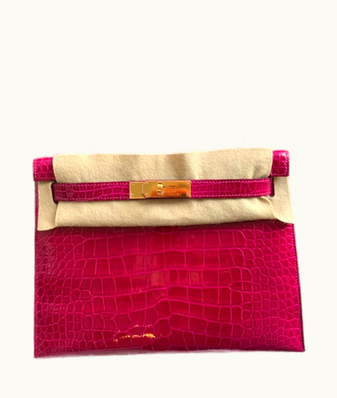 Hermès Kelly 40cm - Rose Pourpre - Togo - Sellier - Gold (GHW)
