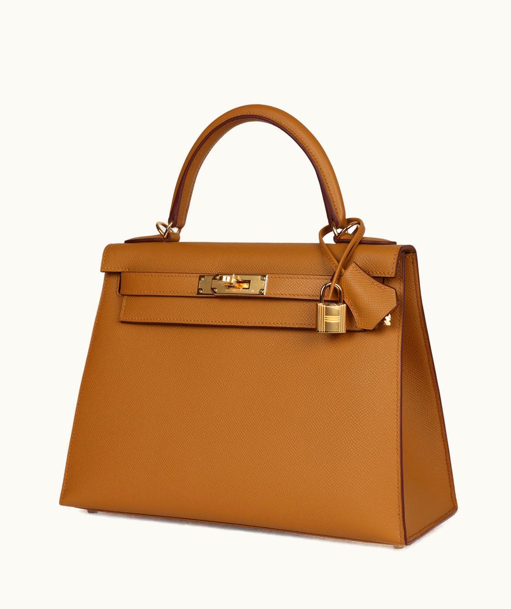 Hermès Kelly 40cm - Alezan - Swift - Sellier - Gold (GHW)