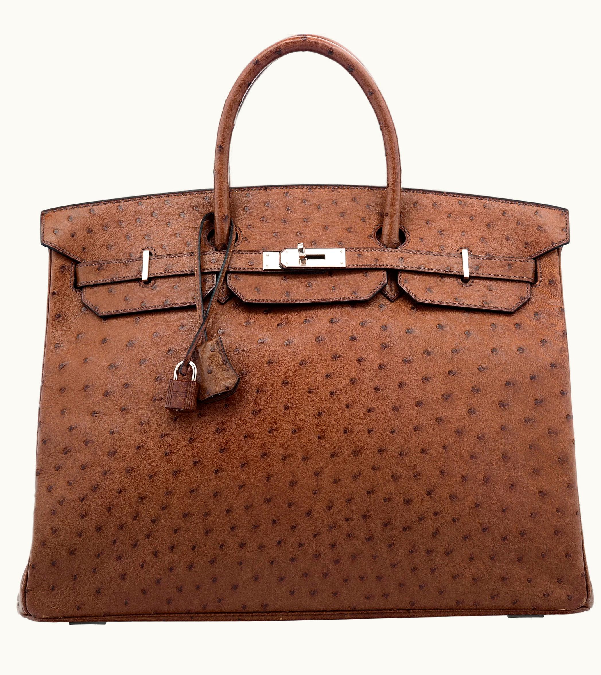 Hermès Kelly 40cm - Noisette - Togo - Retourne - Palladium (PHW)