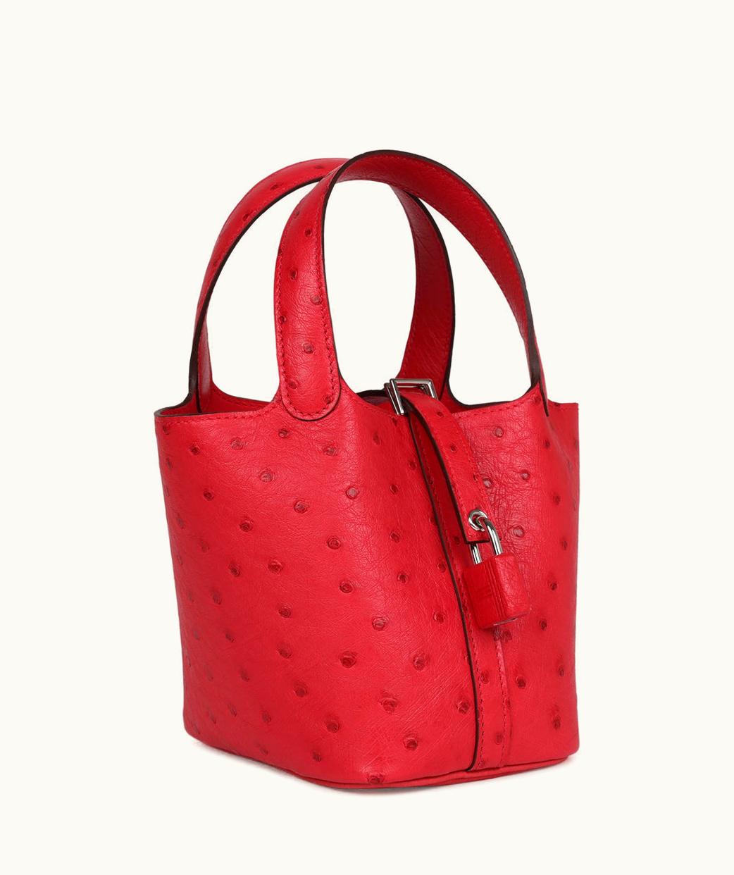 Hermès Constance Micro 14 - Bougainvillea - Epsom - Palladium (PHW)
