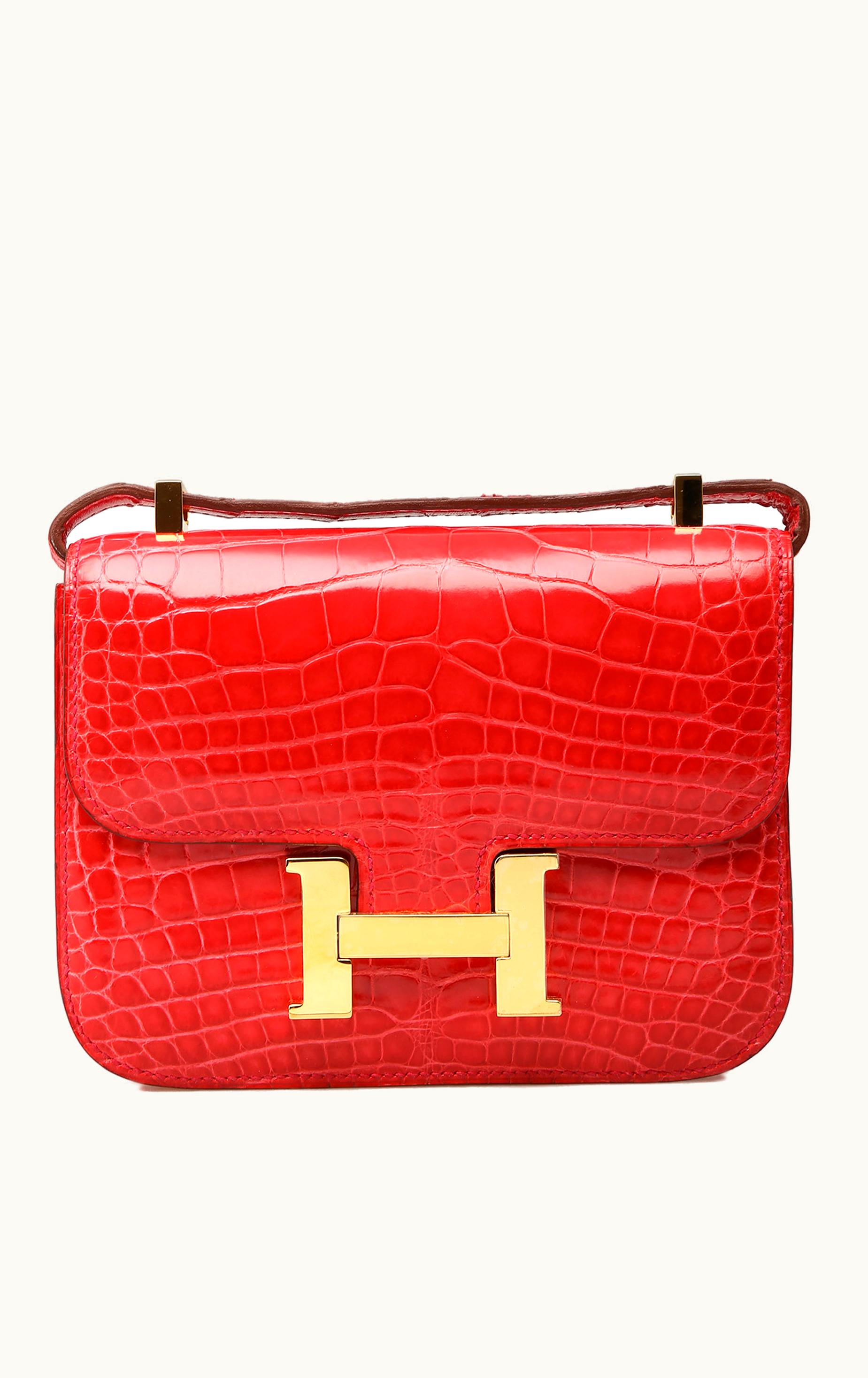 Hermès Constance Micro 14 - Bougainvillea - Swift - Gold (GHW)