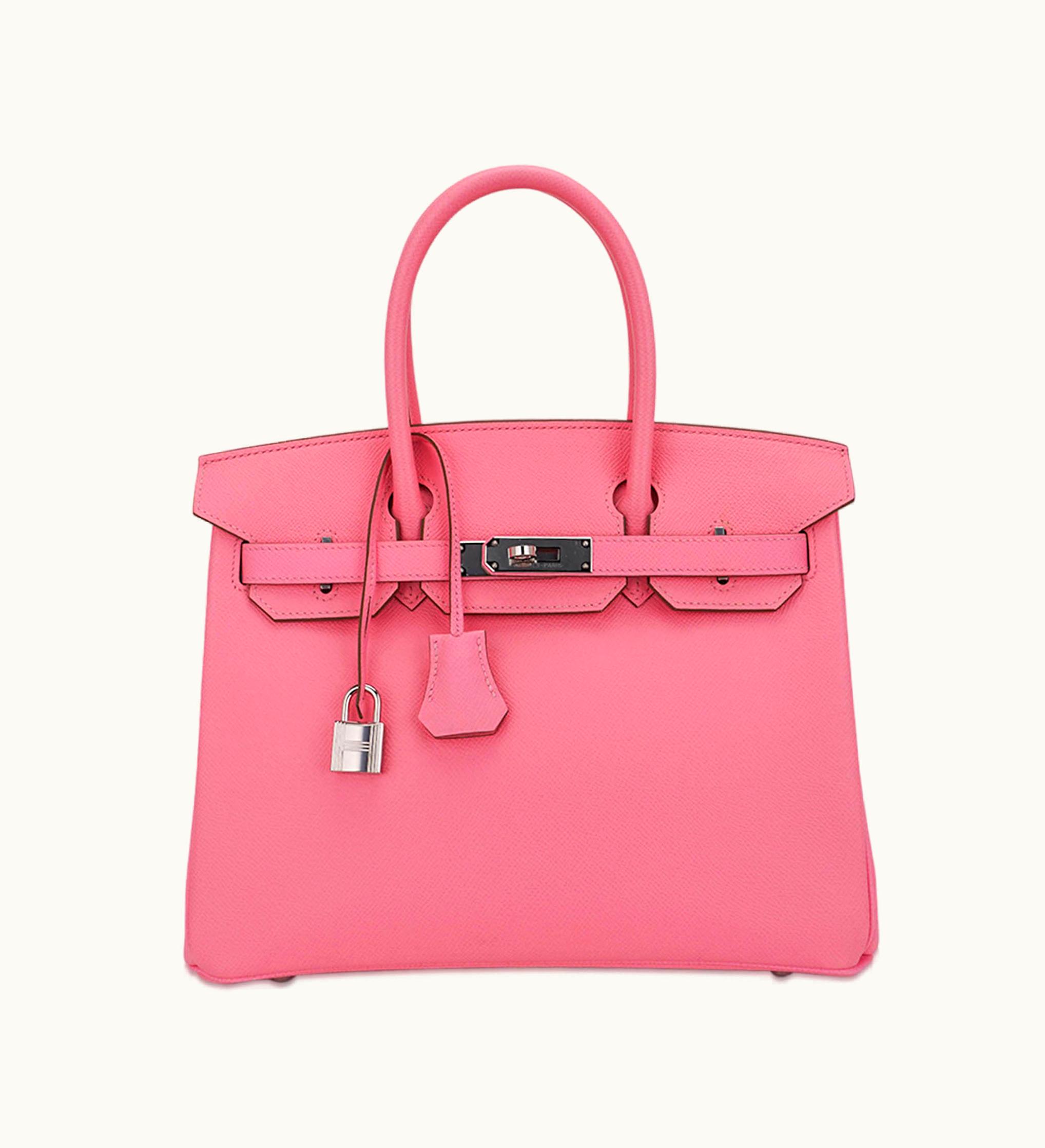 Hermès Constance Micro 14 - Rose Confetti - Swift - Palladium (PHW)