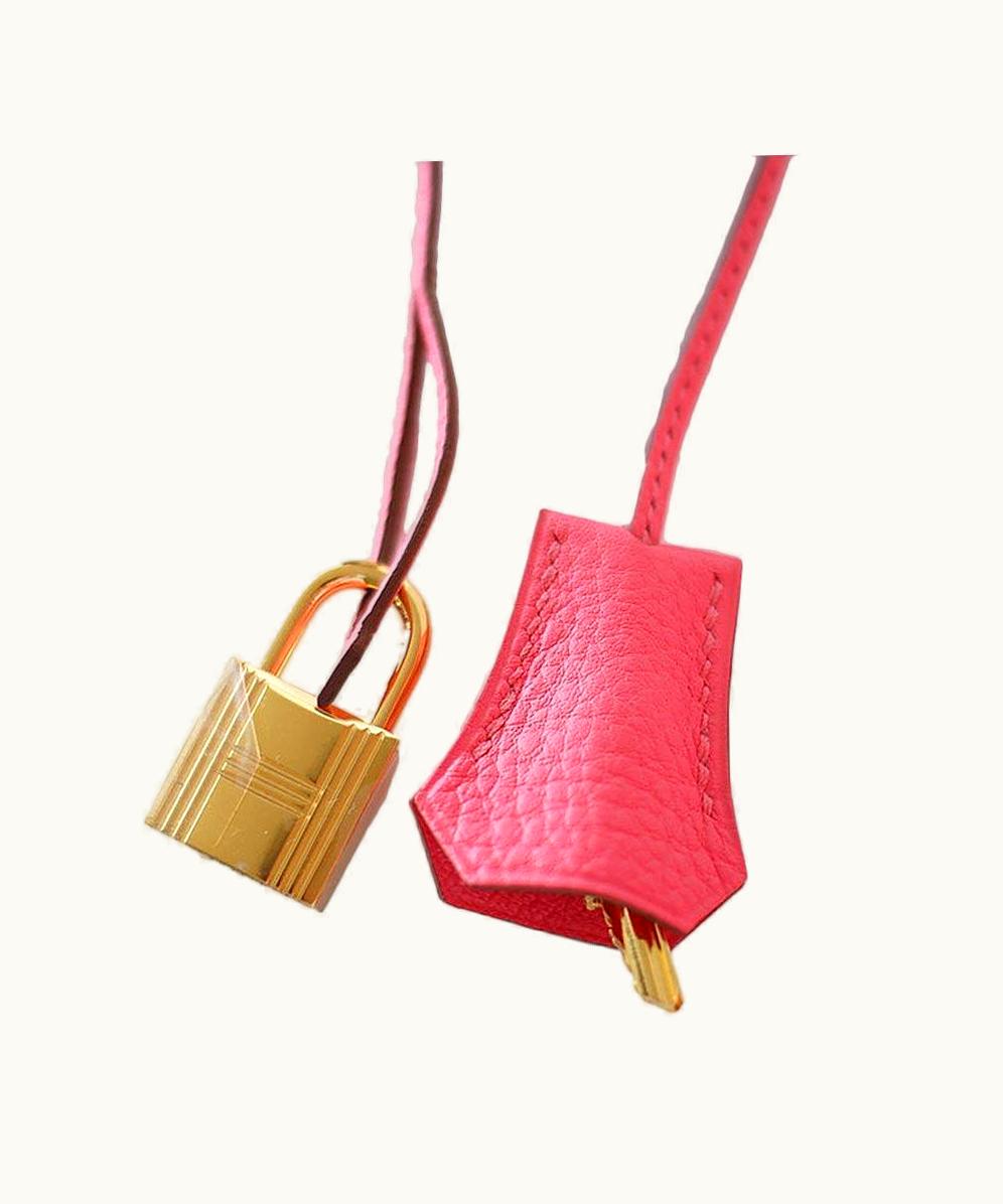Hermès Constance Micro 14 - Rose Lipstick - Swift - Gold (GHW)