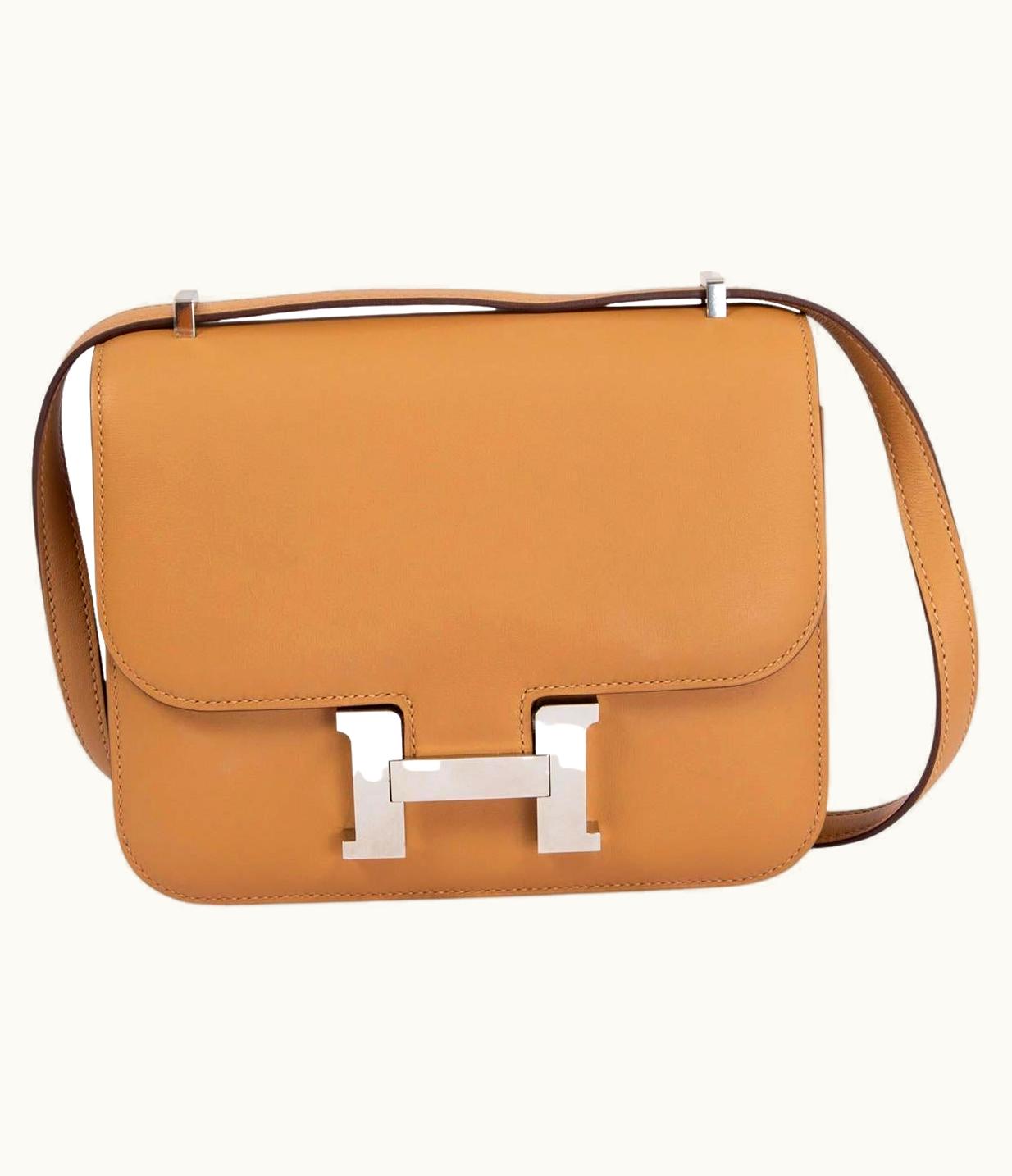 Hermès Constance Micro 14 - Biscuit - Epsom - Palladium (PHW)