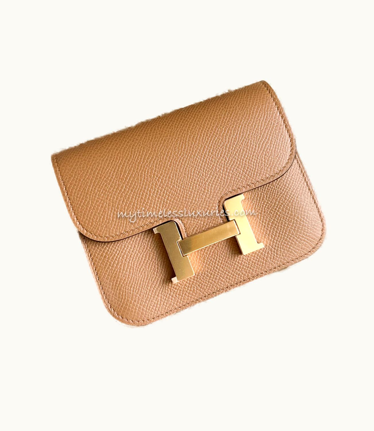 Hermès Constance Micro 14 - Biscuit - Swift - Gold (GHW)
