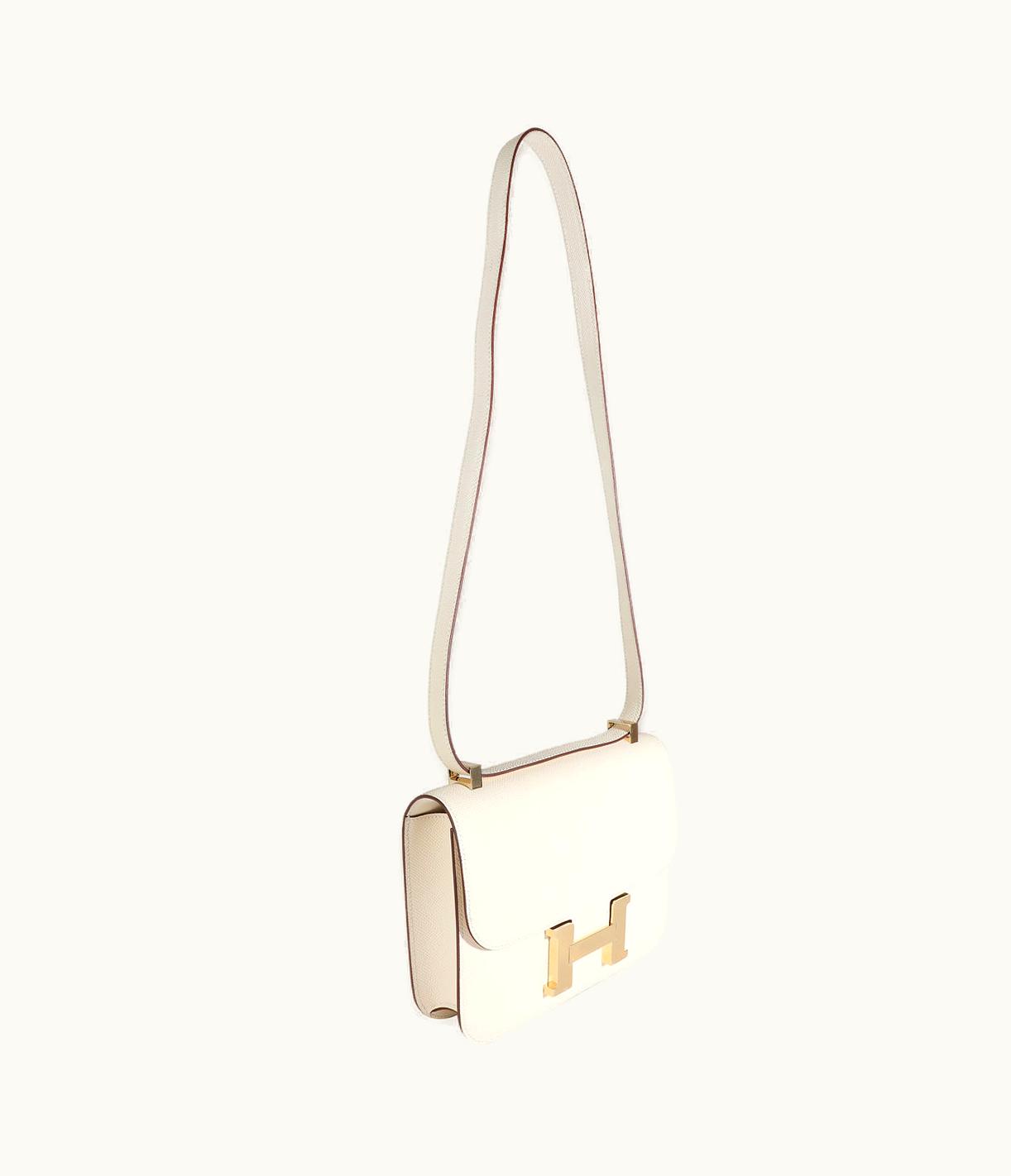 Hermès Constance Micro 14 - Nata - Epsom - Gold (GHW)