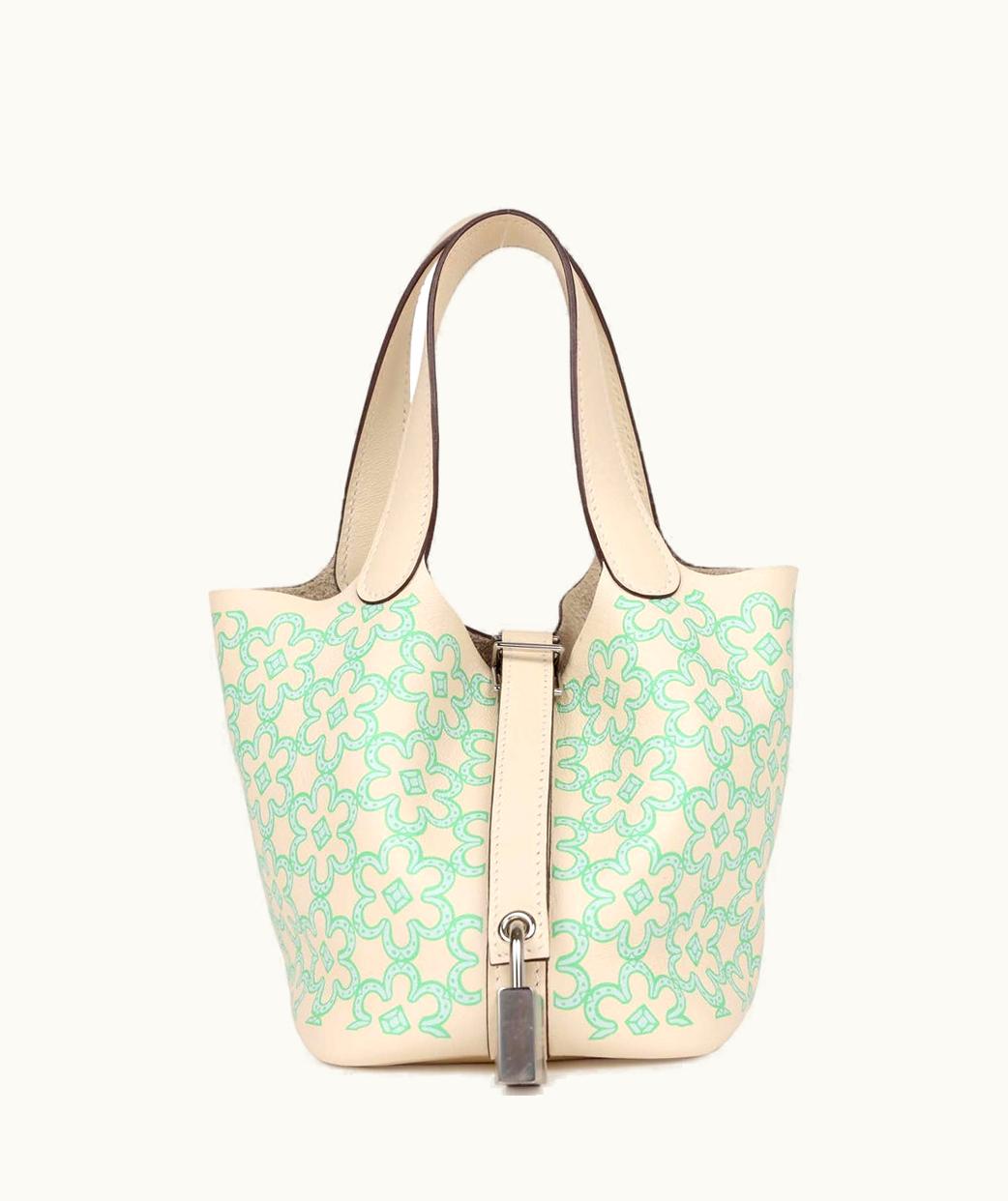 Hermès Constance Micro 14 - Nata - Epsom - Palladium (PHW)