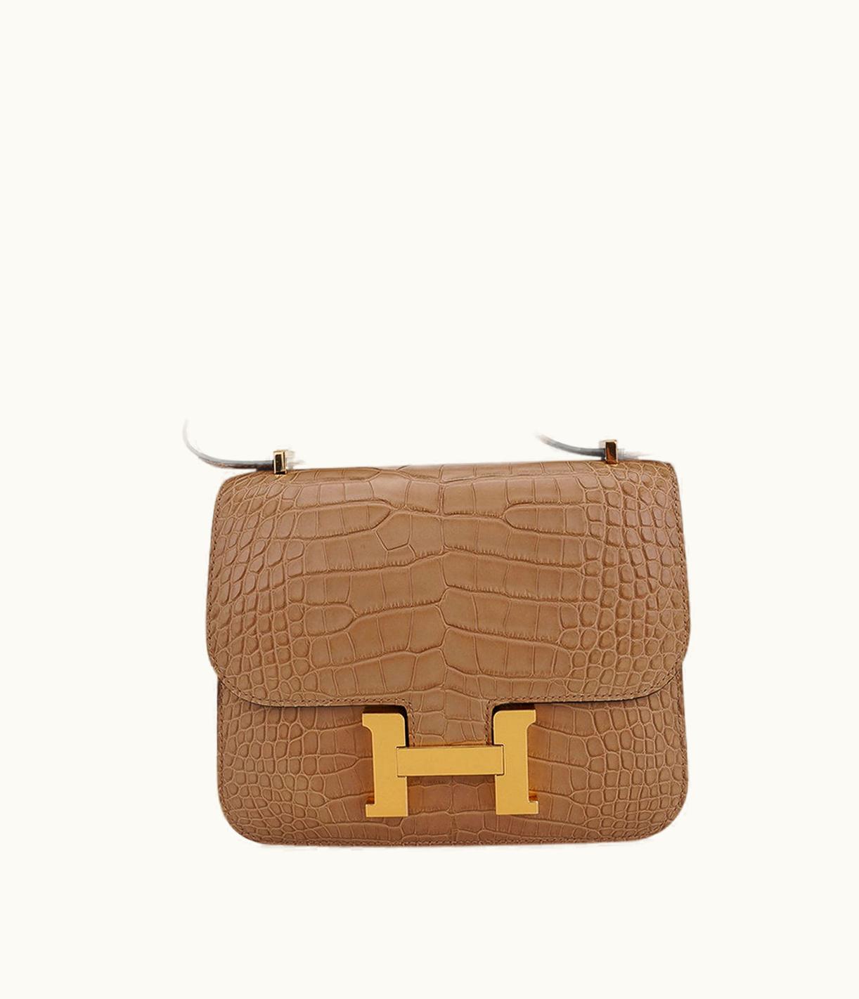 Hermès Constance Micro 14 - Chai - Epsom - Gold (GHW)
