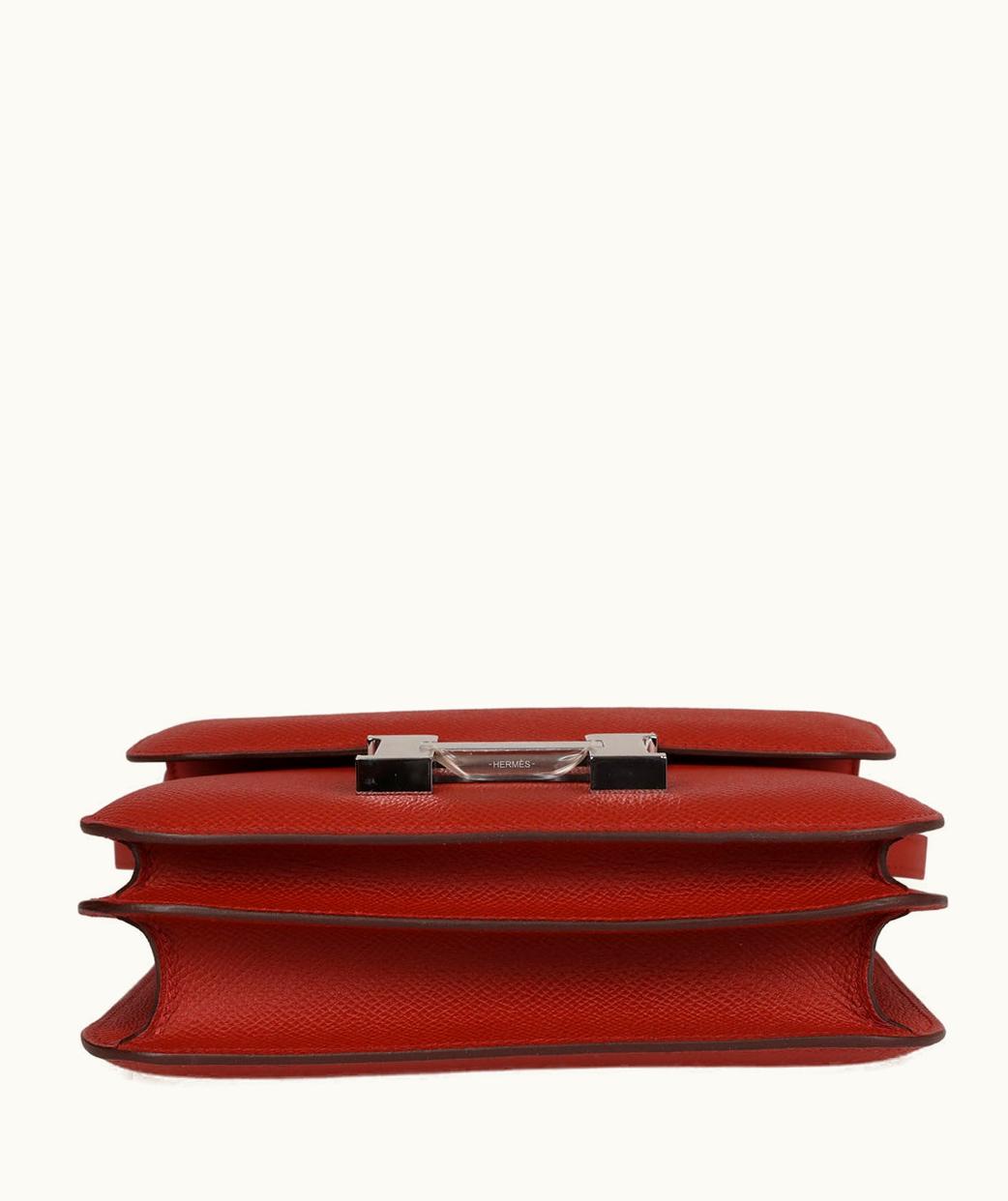 Hermès Constance Mini 18 - Rouge Venetian - Epsom - Gold (GHW)