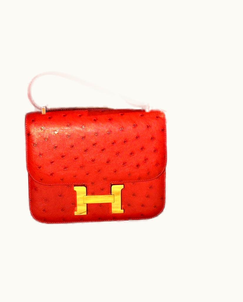 Hermès Constance Mini 18 - Rouge Vif - Swift - Gold (GHW)