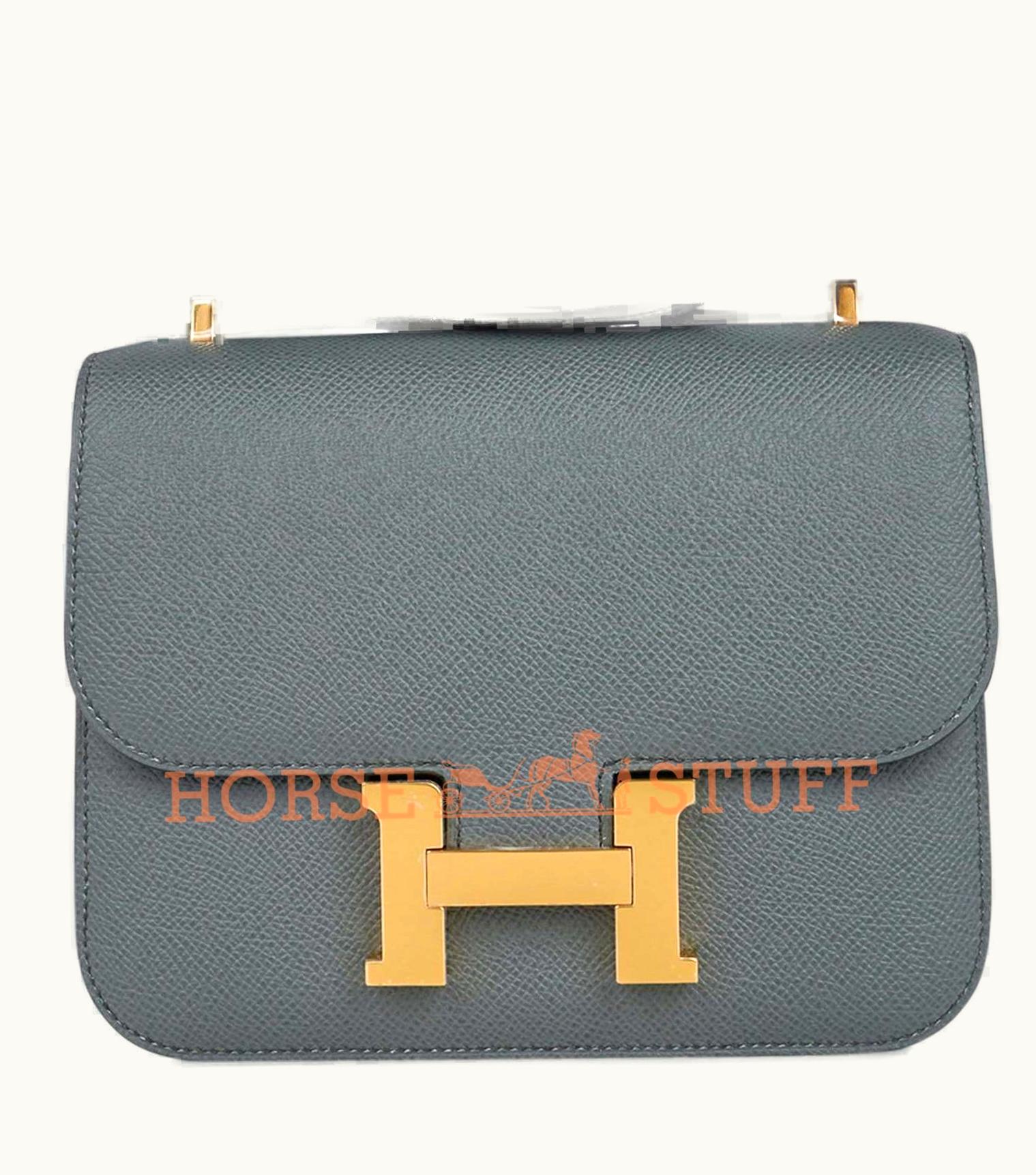 Hermès Constance Mini 18 - Vert Amande - Swift - Gold (GHW)