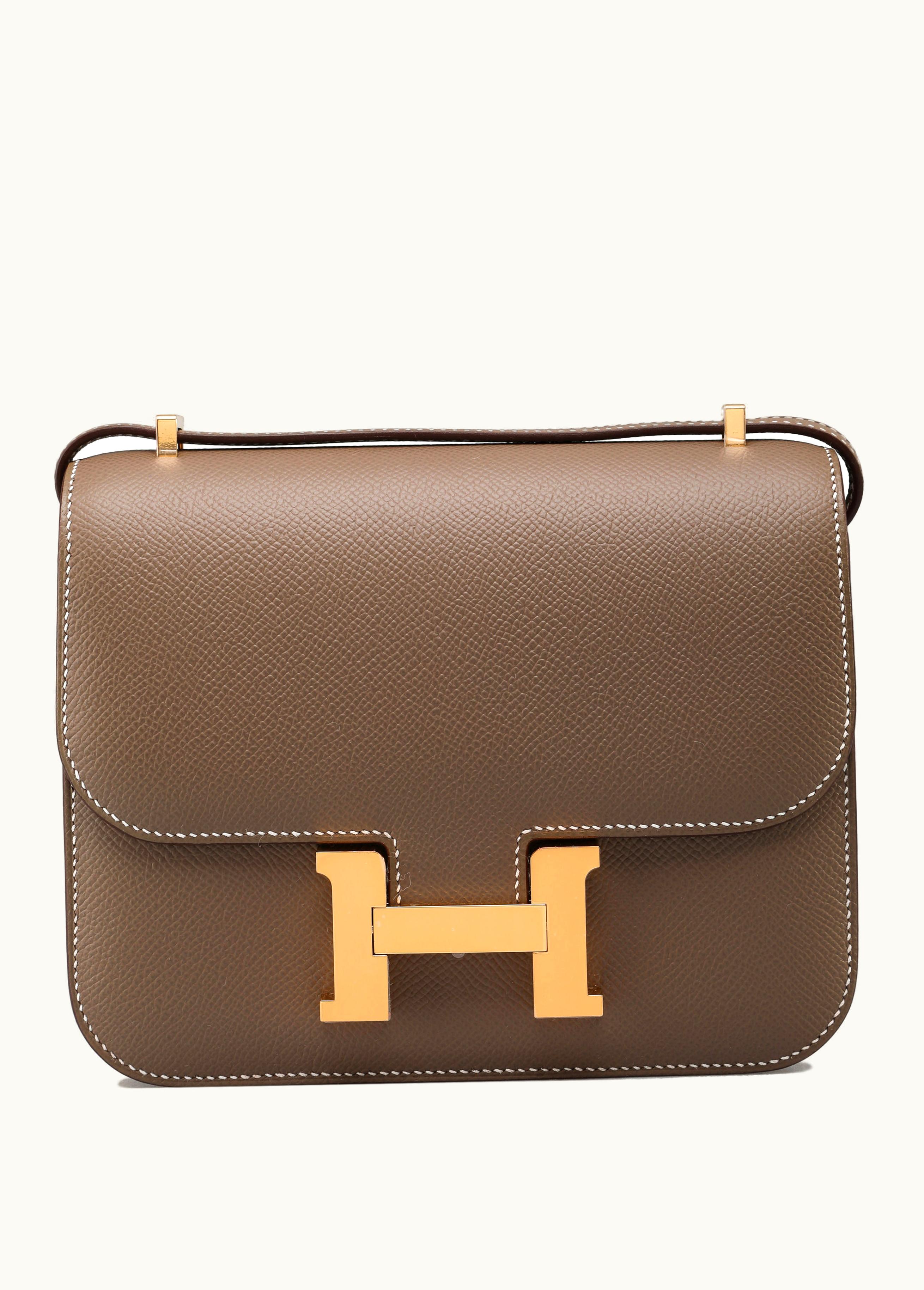 Hermès Hermès Constance Mini 18 - Etoupe - Epsom - Gold (GHW)