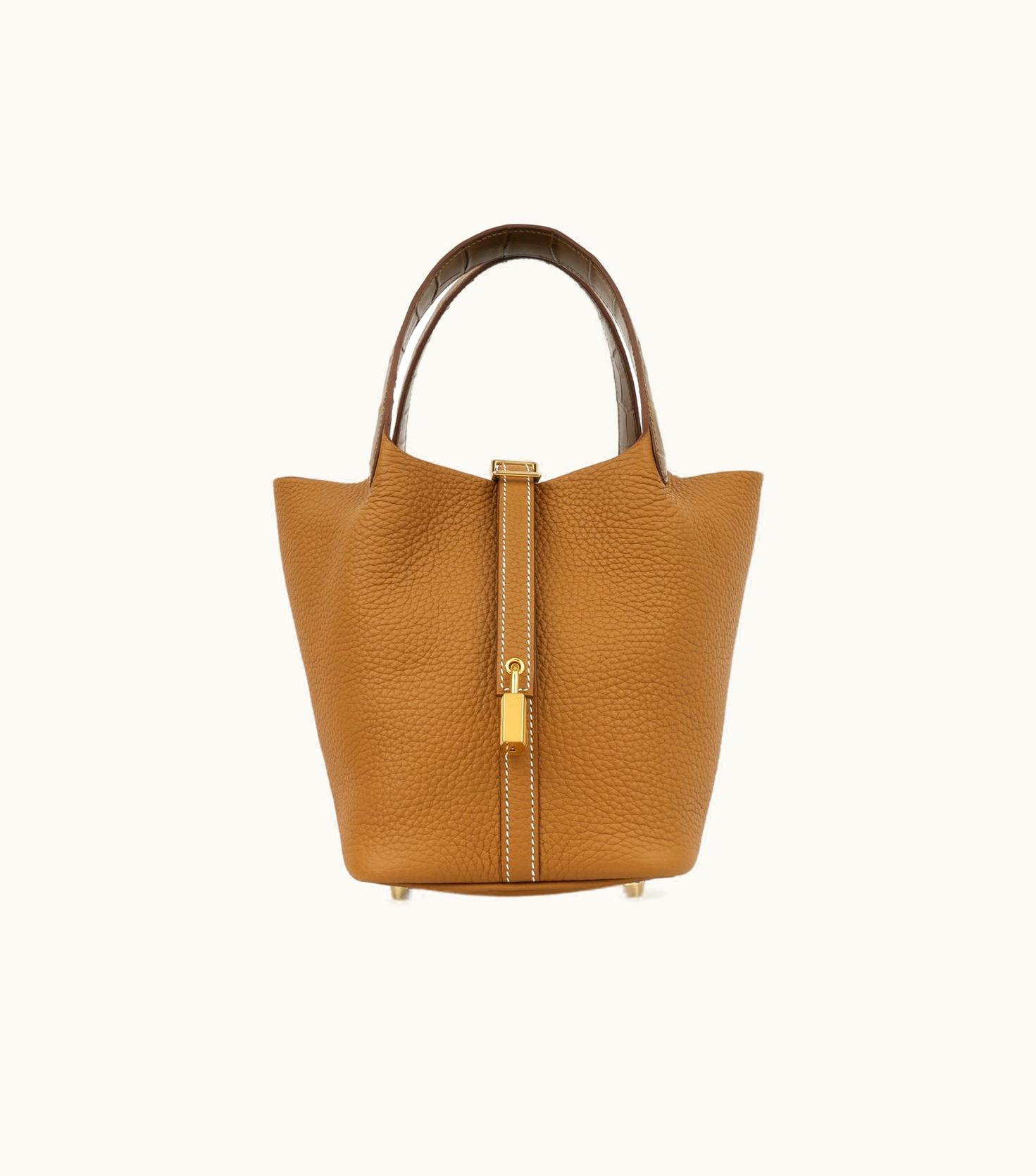 Hermès Hermès Constance Mini 18 - Alezan - Swift - Gold (GHW)