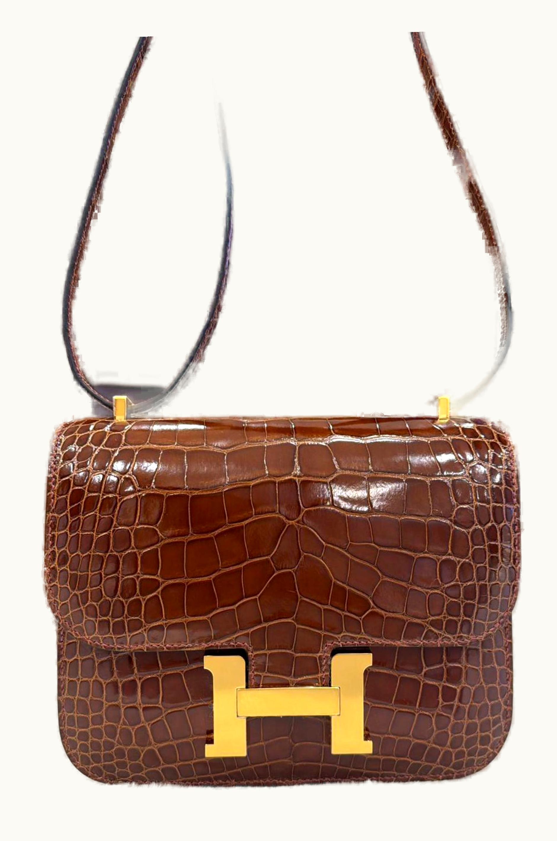 Hermès Hermès Constance Mini 18 - Miel - Epsom - Gold (GHW)