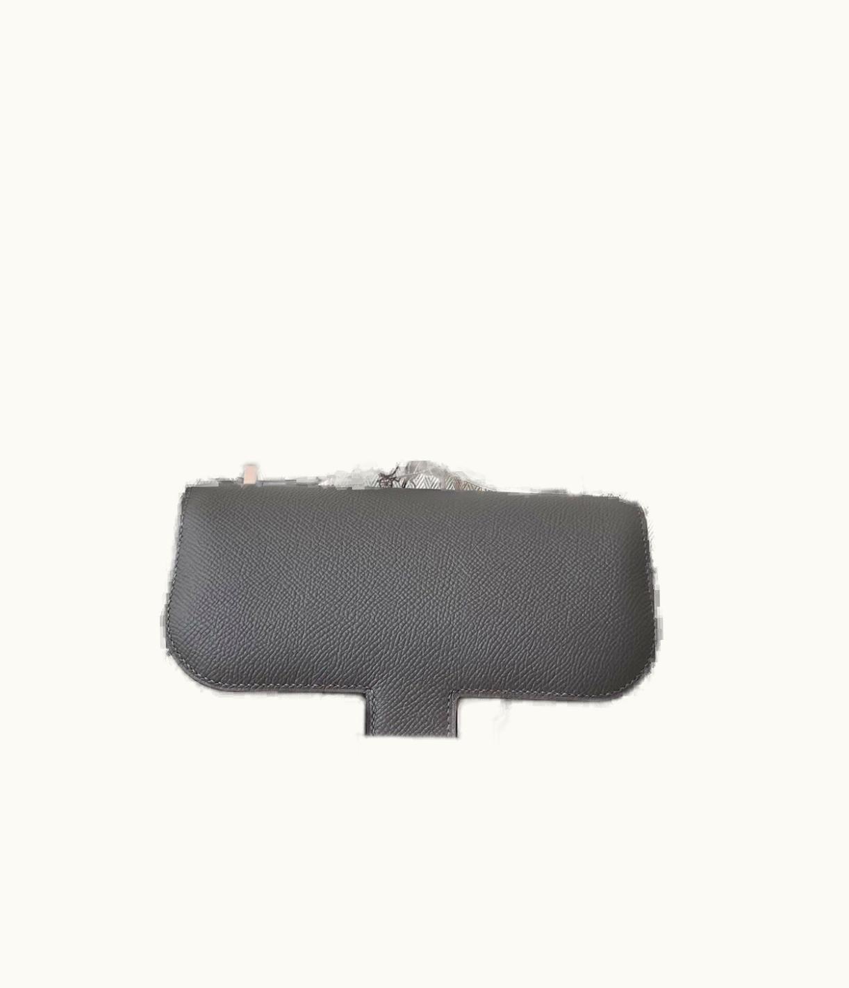 Hermès Hermès Constance Mini 18 - Gris Meyer - Epsom - Gold (GHW)
