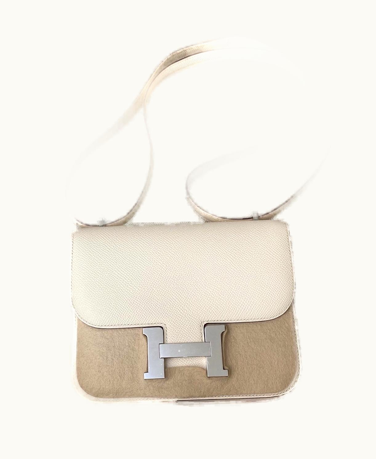 Hermès Hermès Constance Mini 18 - Nata - Swift - Palladium (PHW)