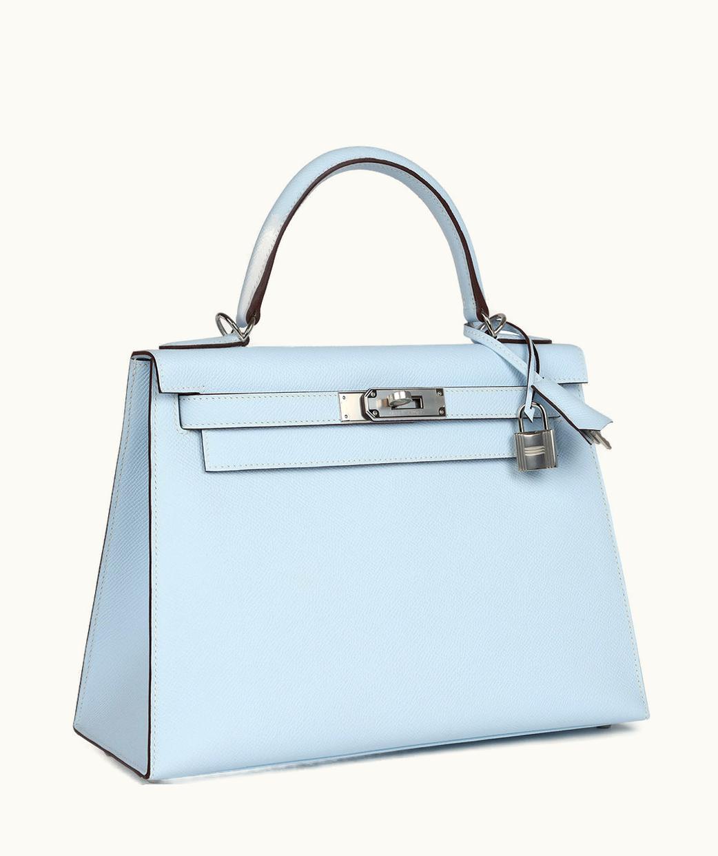 Hermès Hermès Constance 24 - Bleu Brume - Swift - Palladium (PHW)