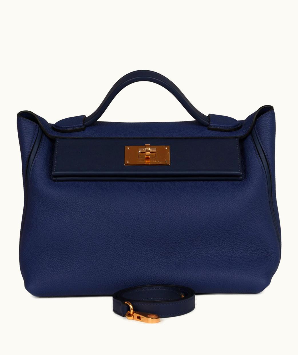 Hermès Hermès Constance 24 - Bleu Saphir - Epsom - Gold (GHW)