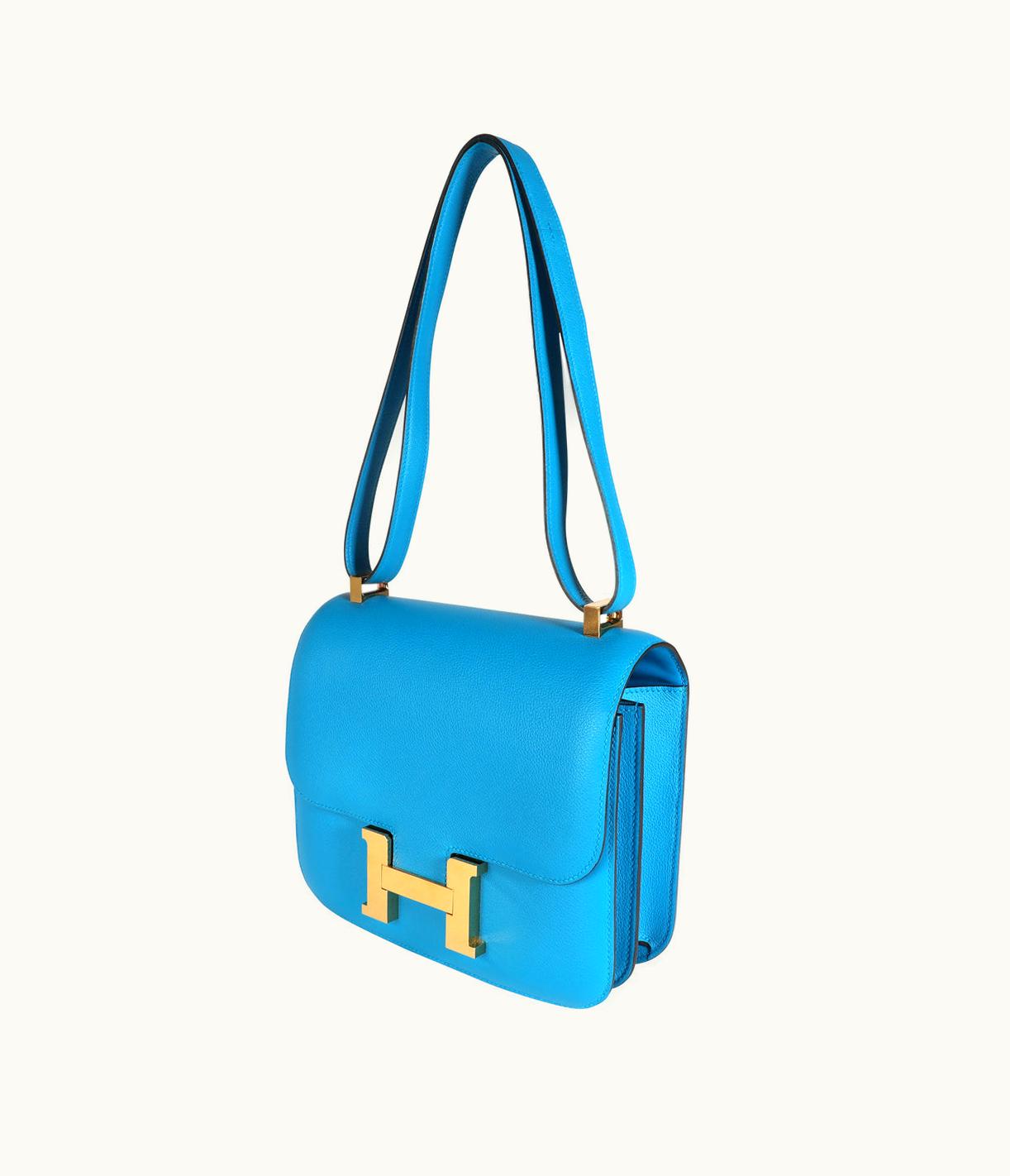 Hermès Hermès Constance 24 - Bleu Zanzibar - Swift - Gold (GHW)