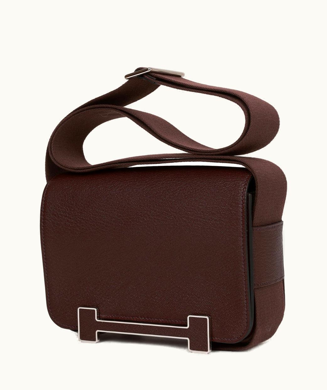 Hermès Hermès Constance 24 - Rouge Sellier - Swift - Palladium (PHW)
