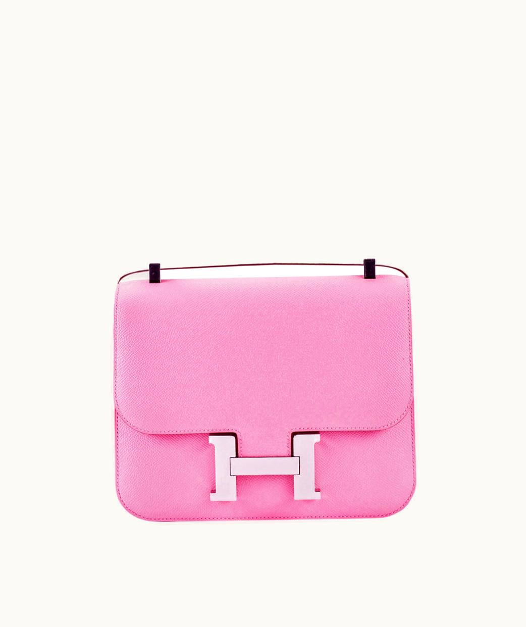 Hermès Hermès Constance 24 - Rose Confetti - Epsom - Palladium (PHW)