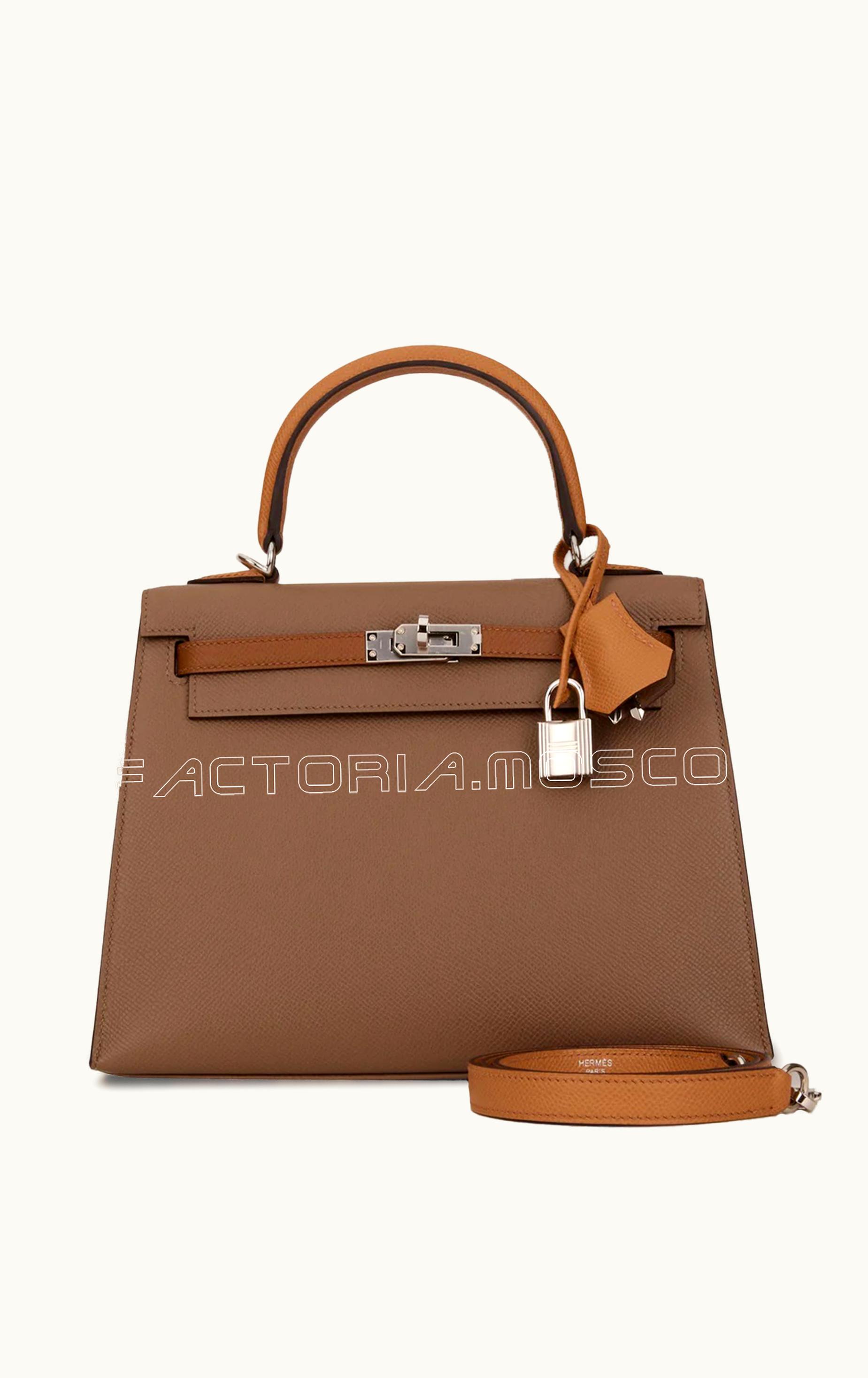 Hermès Hermès Constance Elan 25 - Biscuit - Epsom - Palladium (PHW)
