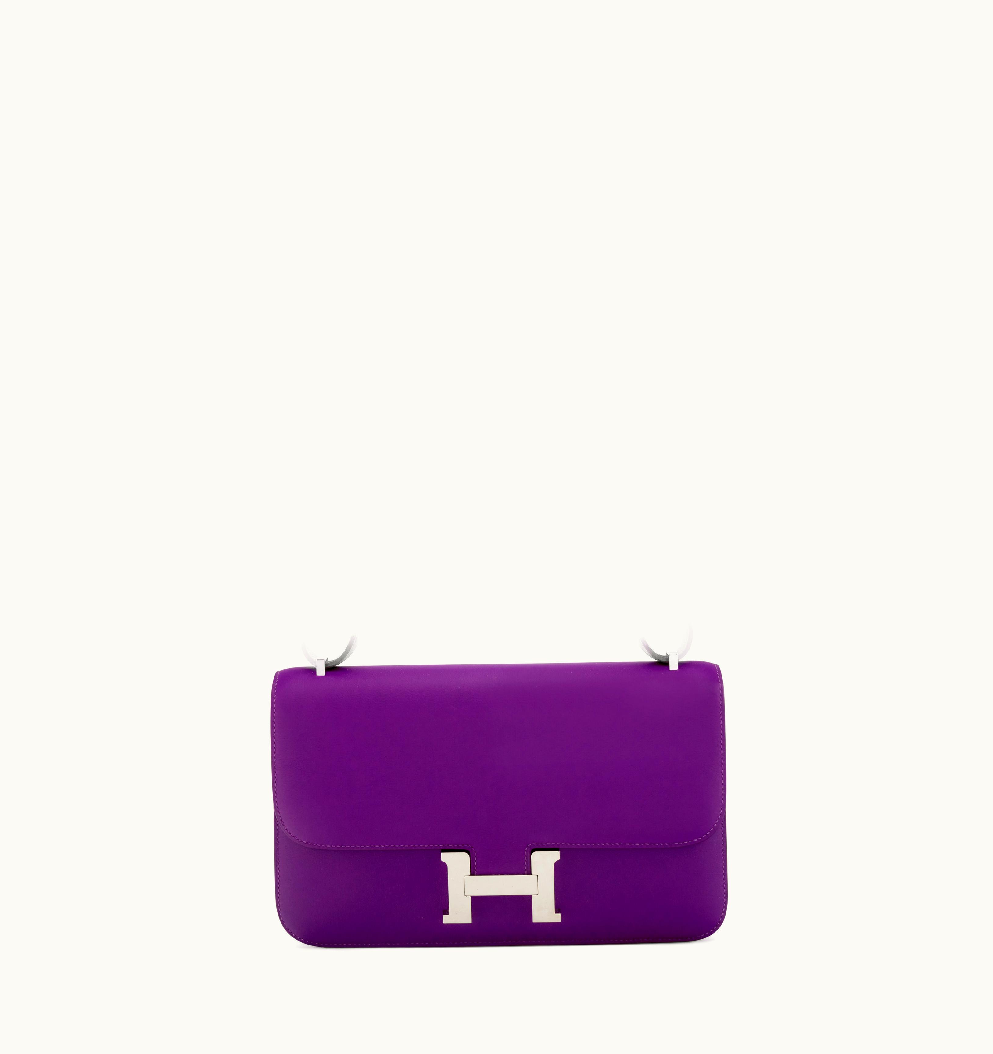 Hermès Hermès Constance Elan 25 - Anemone - Epsom - Palladium (PHW)
