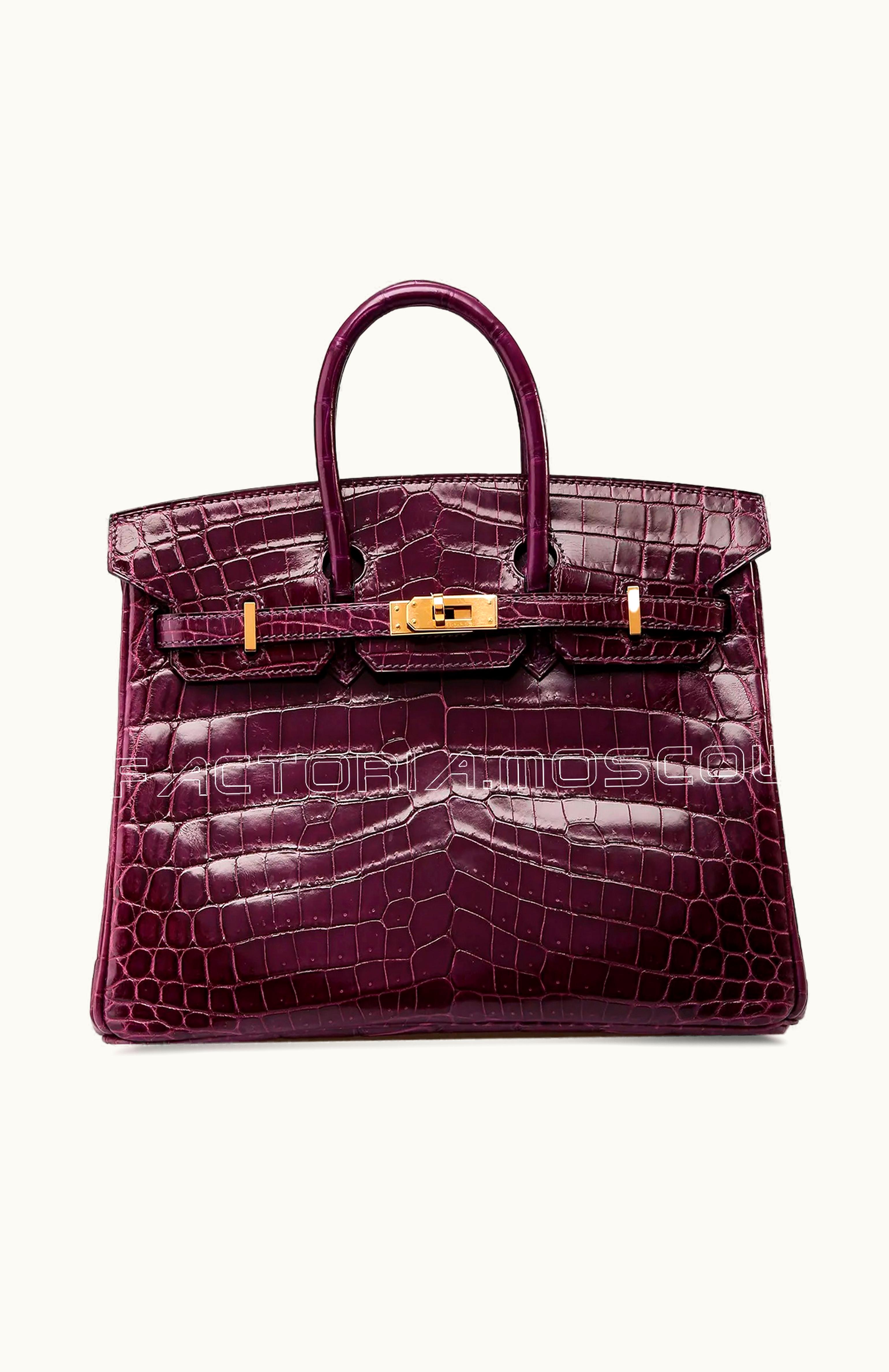 Hermès Hermès Constance Elan 25 - Cassis - Epsom - Gold (GHW)