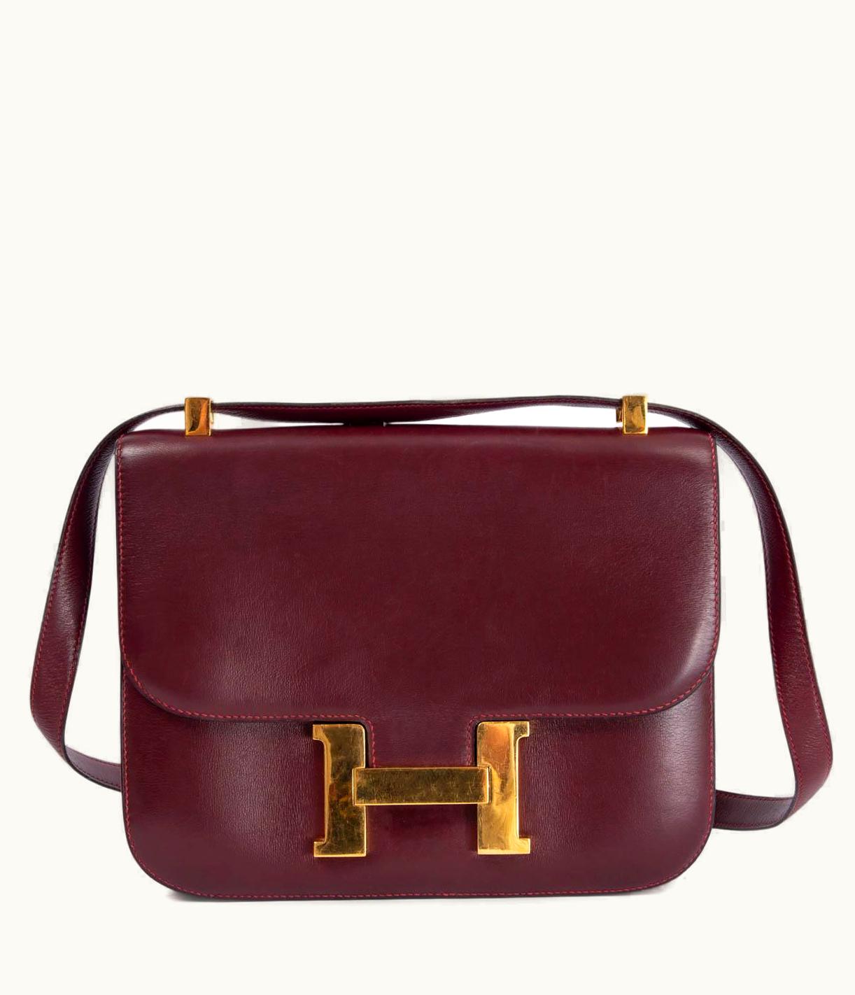 Hermès Hermès Constance Cartable 29 - Rouge H - Epsom - Gold (GHW)