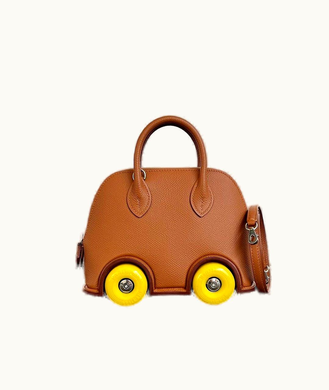 Hermès Hermès Constance Cartable 29 - Jaune Citron - Swift - Palladium (PHW)