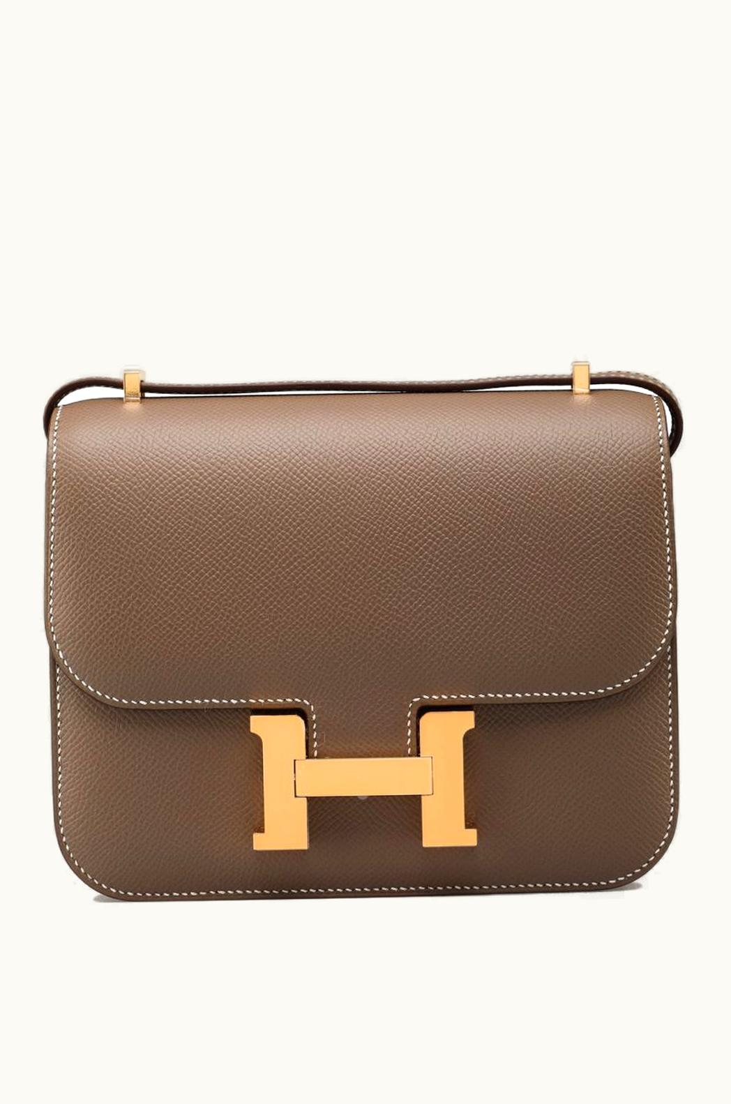 Hermès Hermès Constance Cartable 29 - Etoupe - Epsom - Gold (GHW)