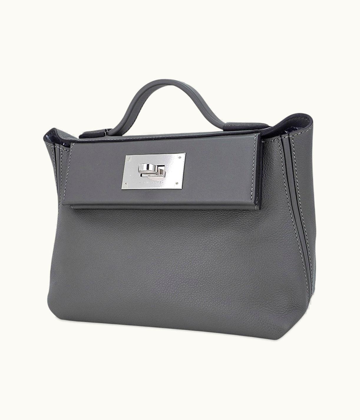 Hermès Hermès Constance Cartable 29 - Gris Meyer - Epsom - Palladium (PHW)