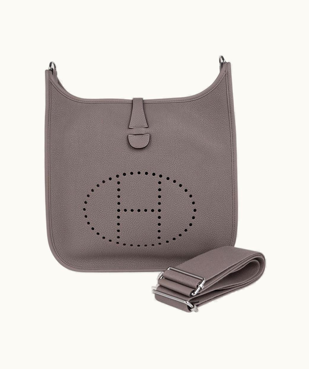 Hermès Hermès Constance Cartable 29 - Gris Asphalt - Epsom - Palladium (PHW)