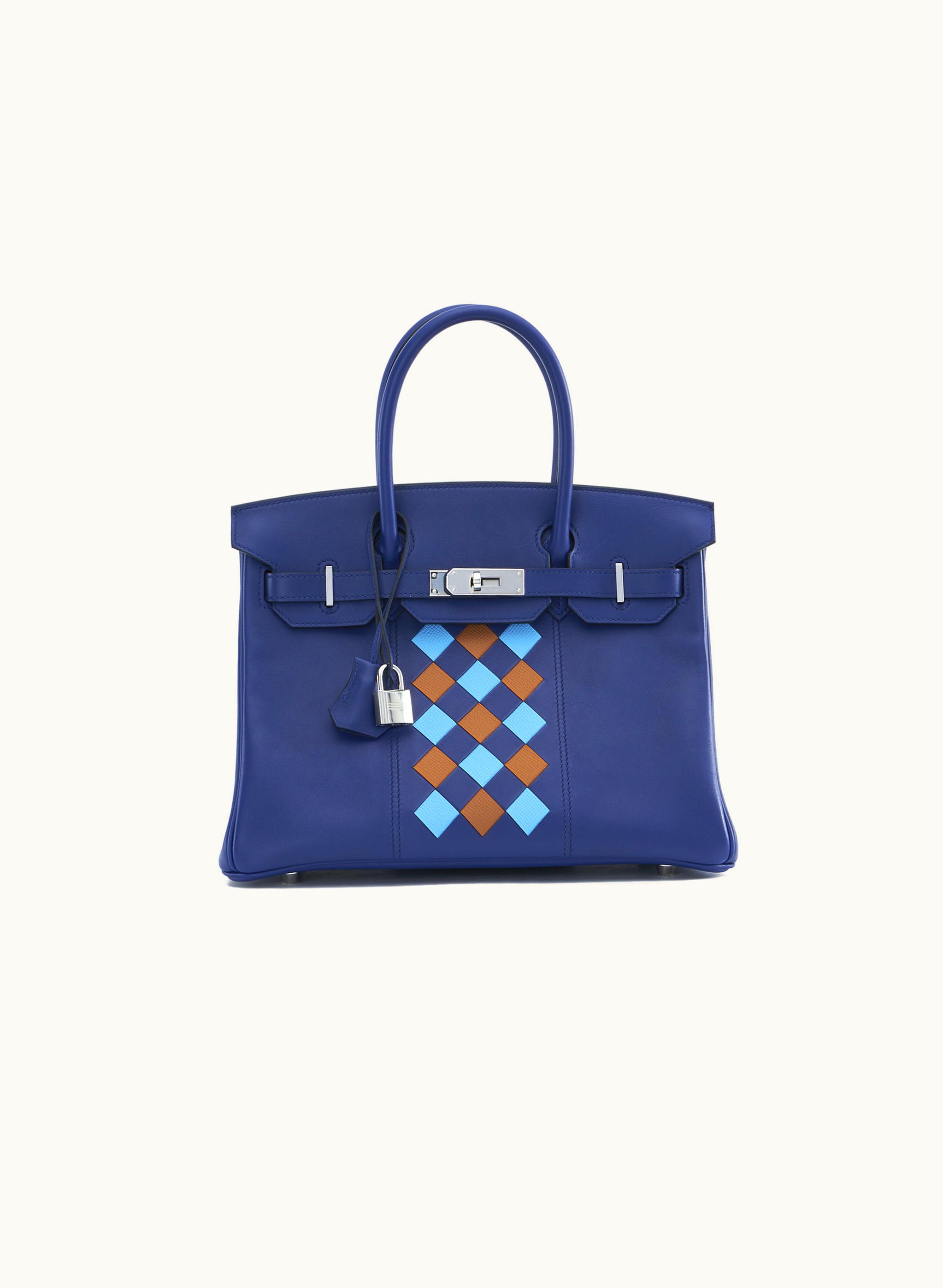 Hermès Hermès Tressage Birkin - Nigerian Law Blue - Leather