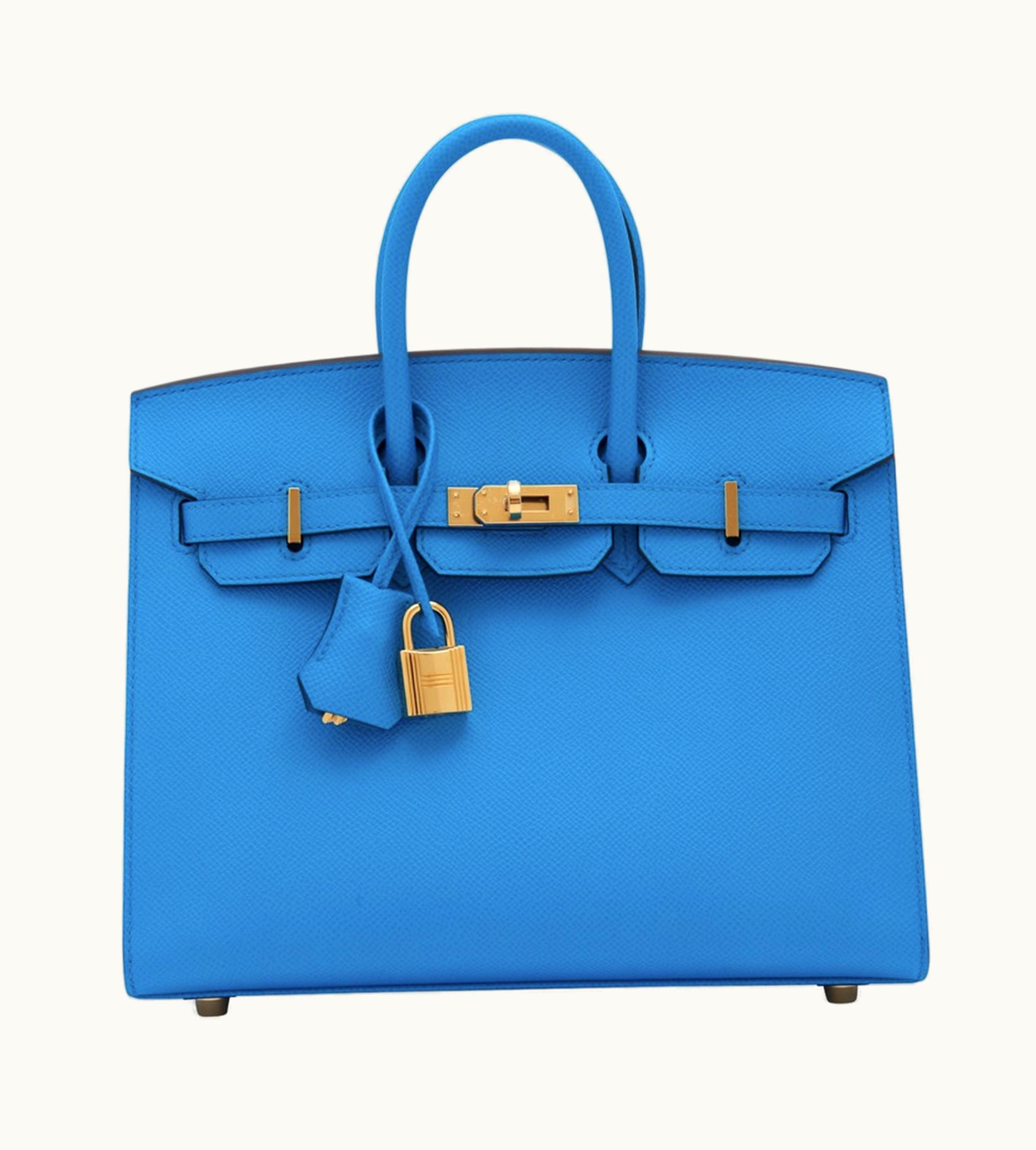 Hermès Hermès Birkin Night Faubourg 20cm - Blue - Leather