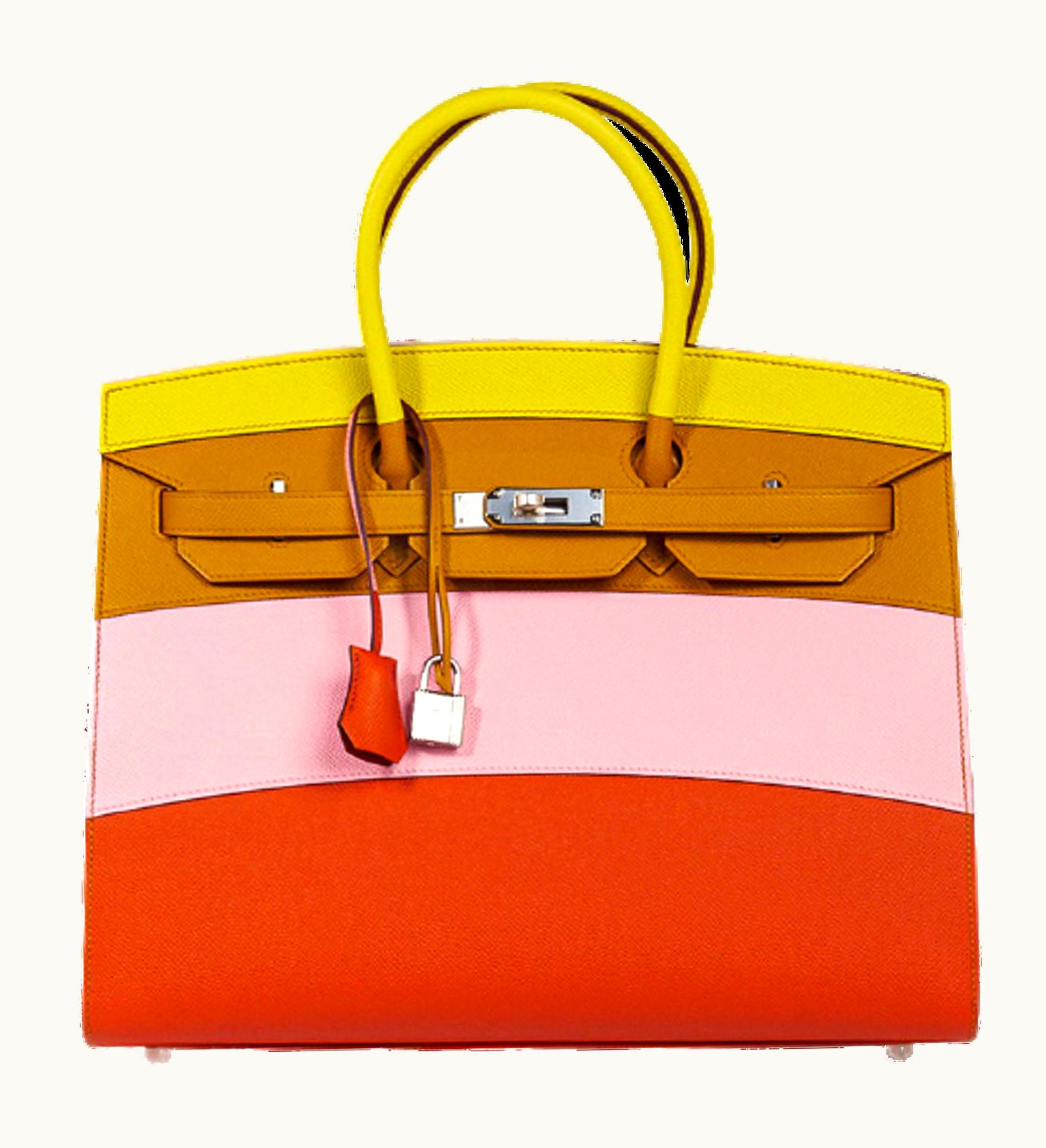 Hermès Hermès Sellier Birkin Sunrise Rainbow