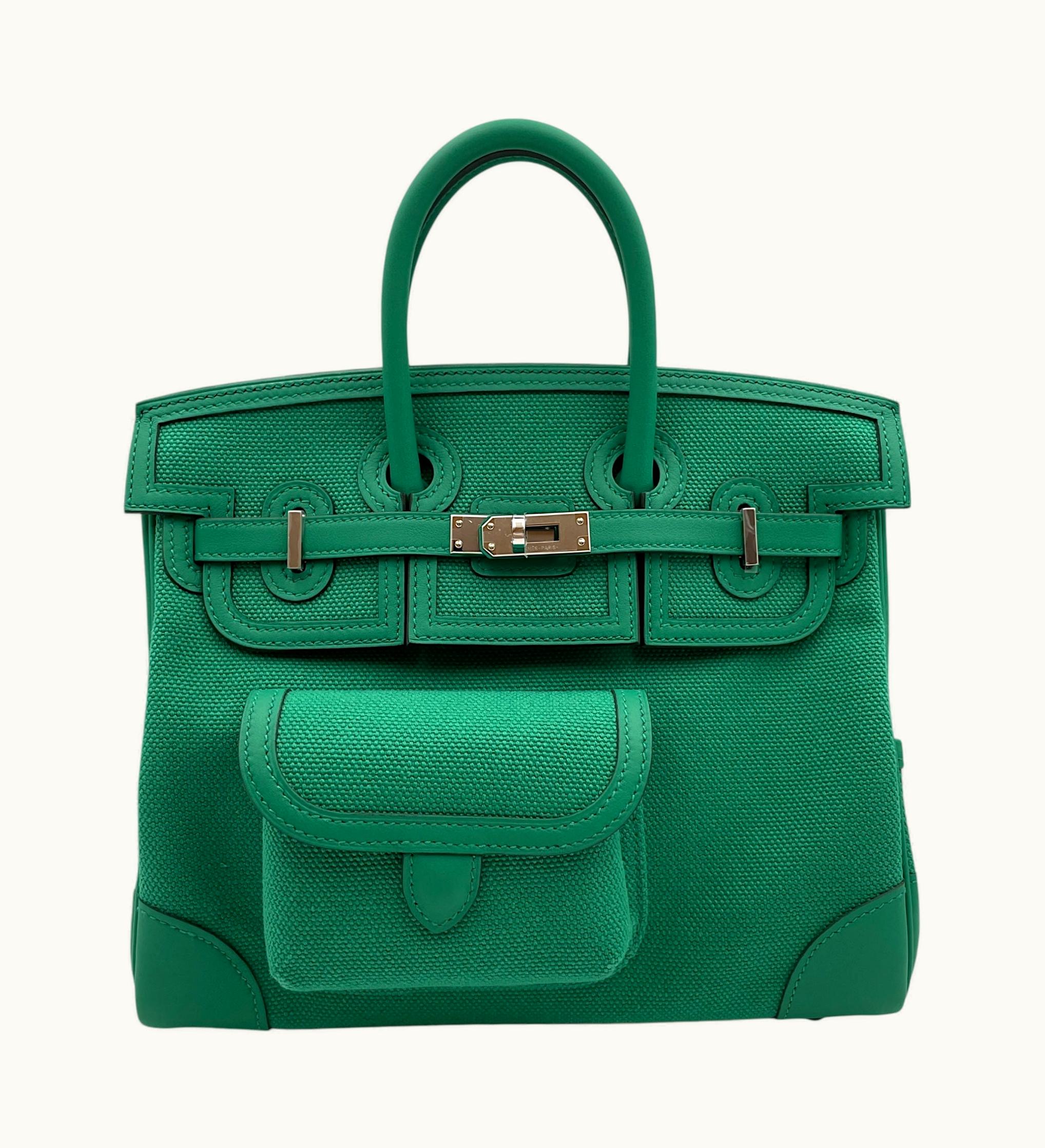 Hermès Hermès Birkin Cargo 25cm - Vert Vertigo - Swift - Gold (GHW)