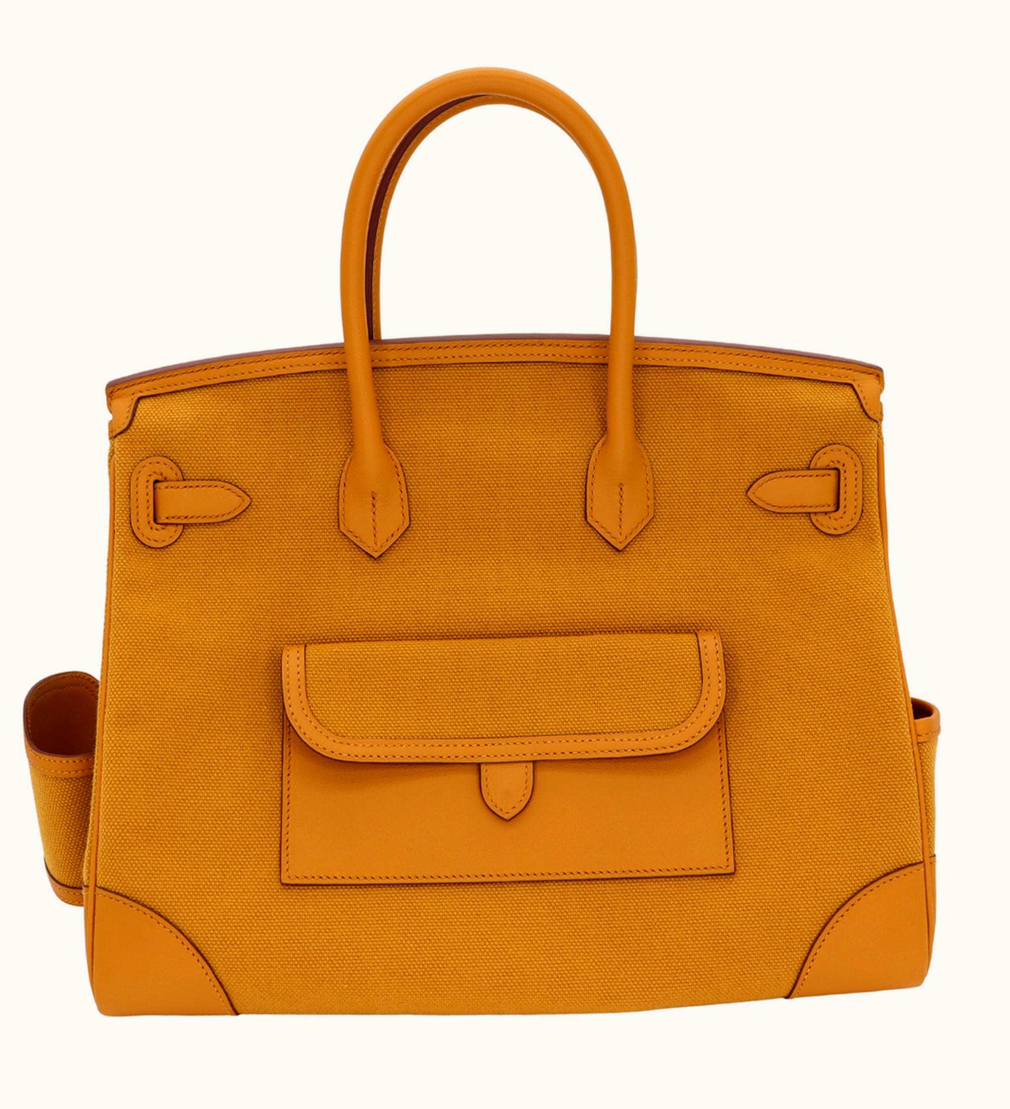 Hermès Hermès Birkin Cargo 35cm Sesame Canvas Gold (GHW)