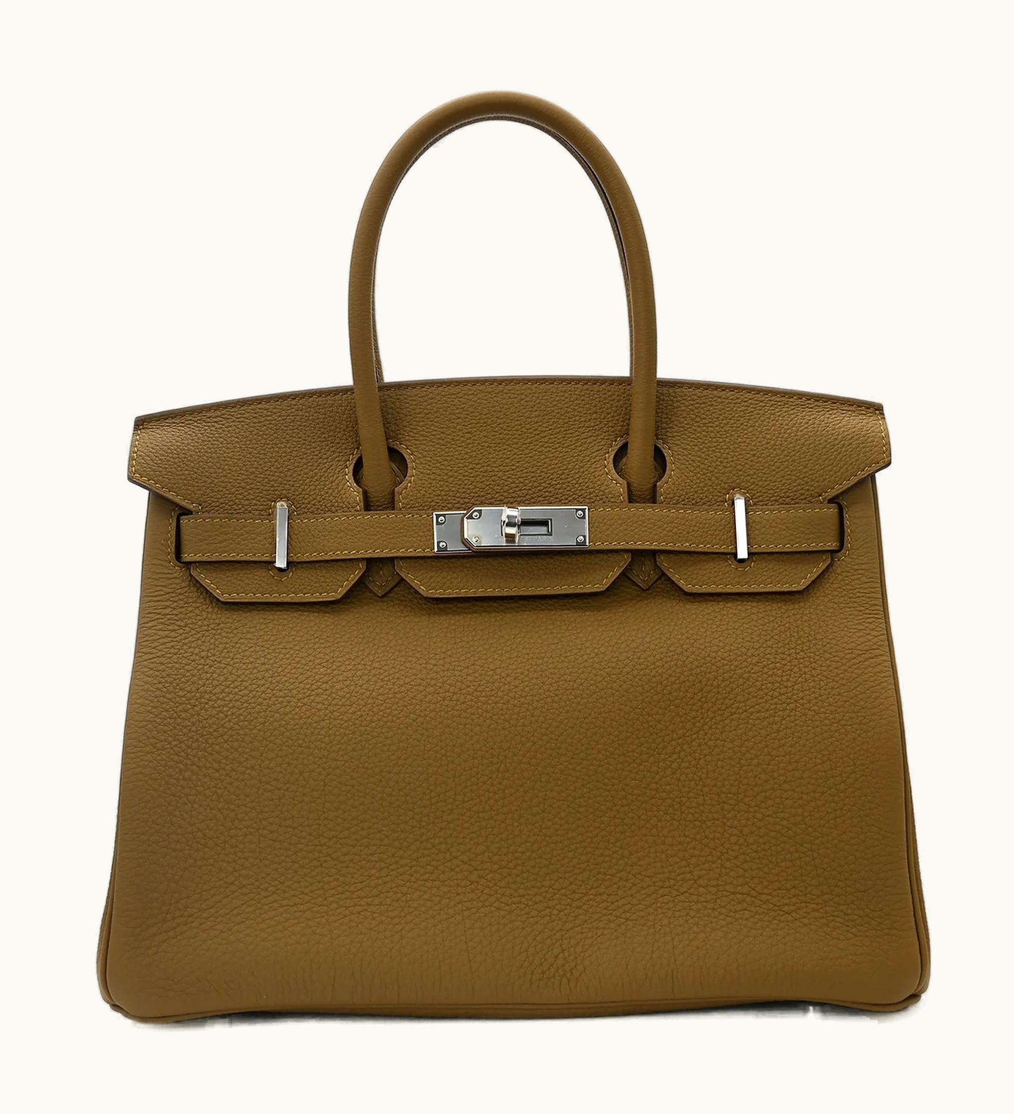 Hermès Hermès Birkin 30cm Bronze D'Or Verso - Brown - Leather