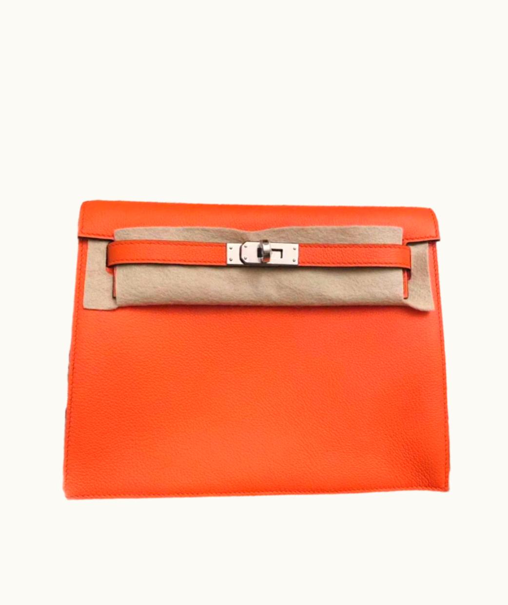 Hermès Hermès Kelly Danse - Poppy - Togo - Gold (GHW)