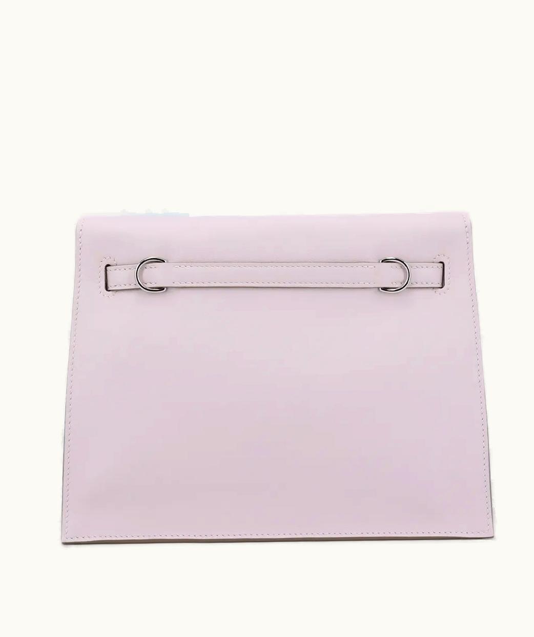 Hermès Hermès Kelly Danse Mauve Pale Epsom Silver