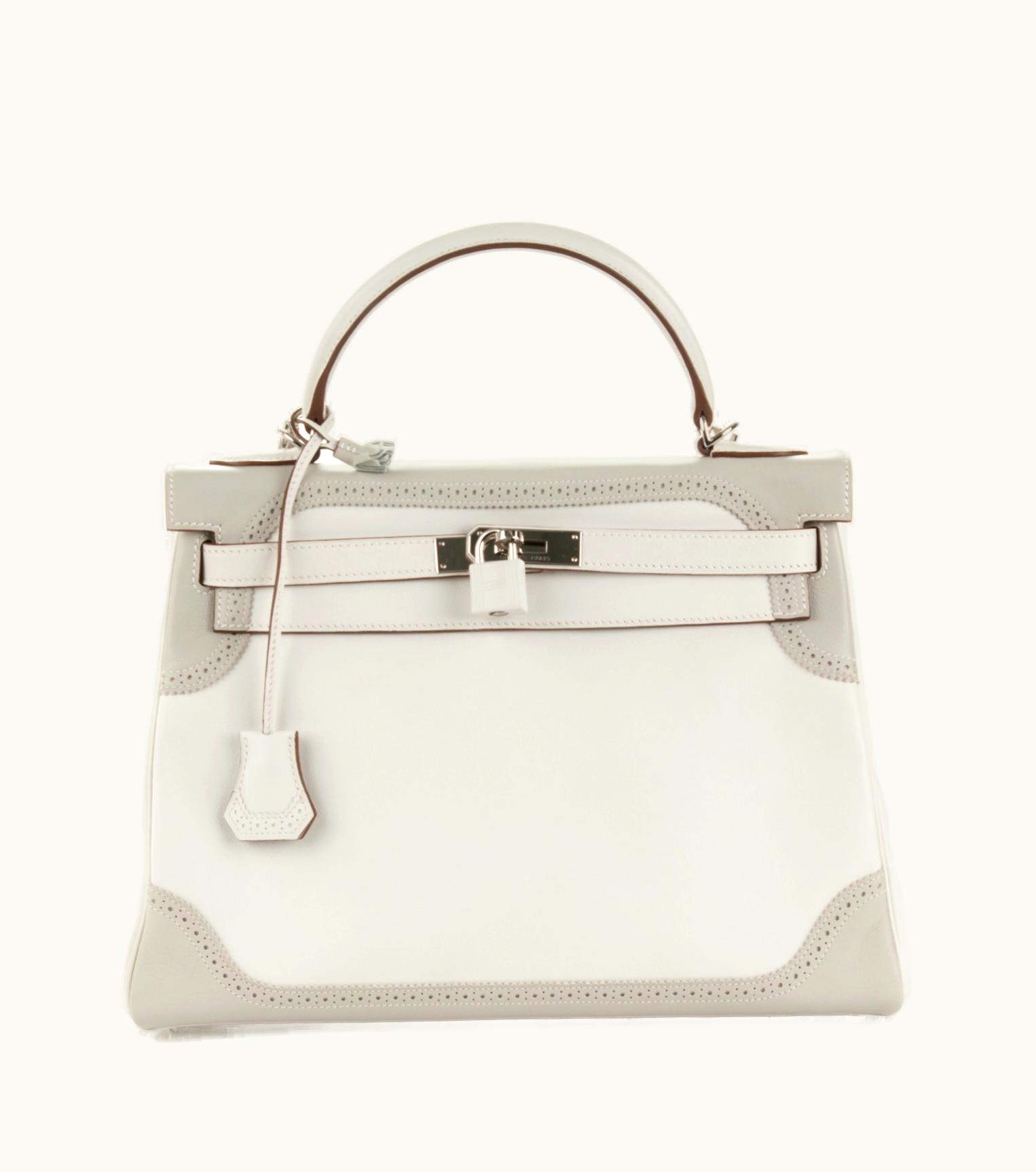 Hermès Hermès Kelly 32cm - Gray - Togo Swift - Ghillies