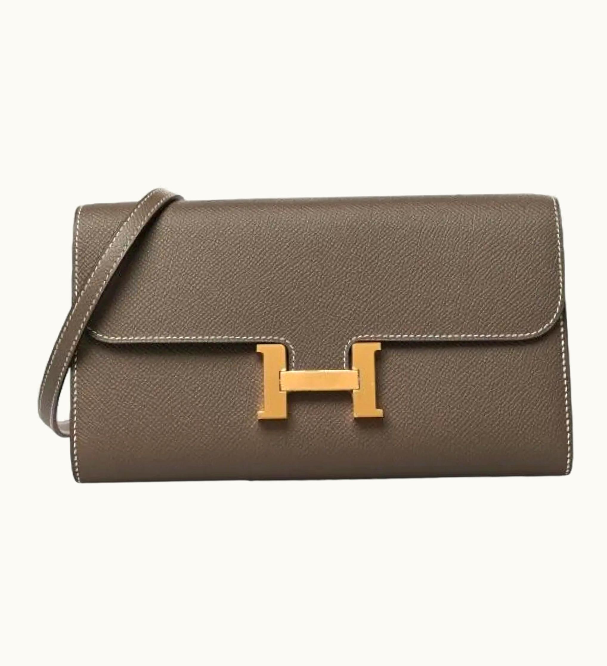 Hermès Hermès Constance To Go - Brown - Epson - Gold (GHW)