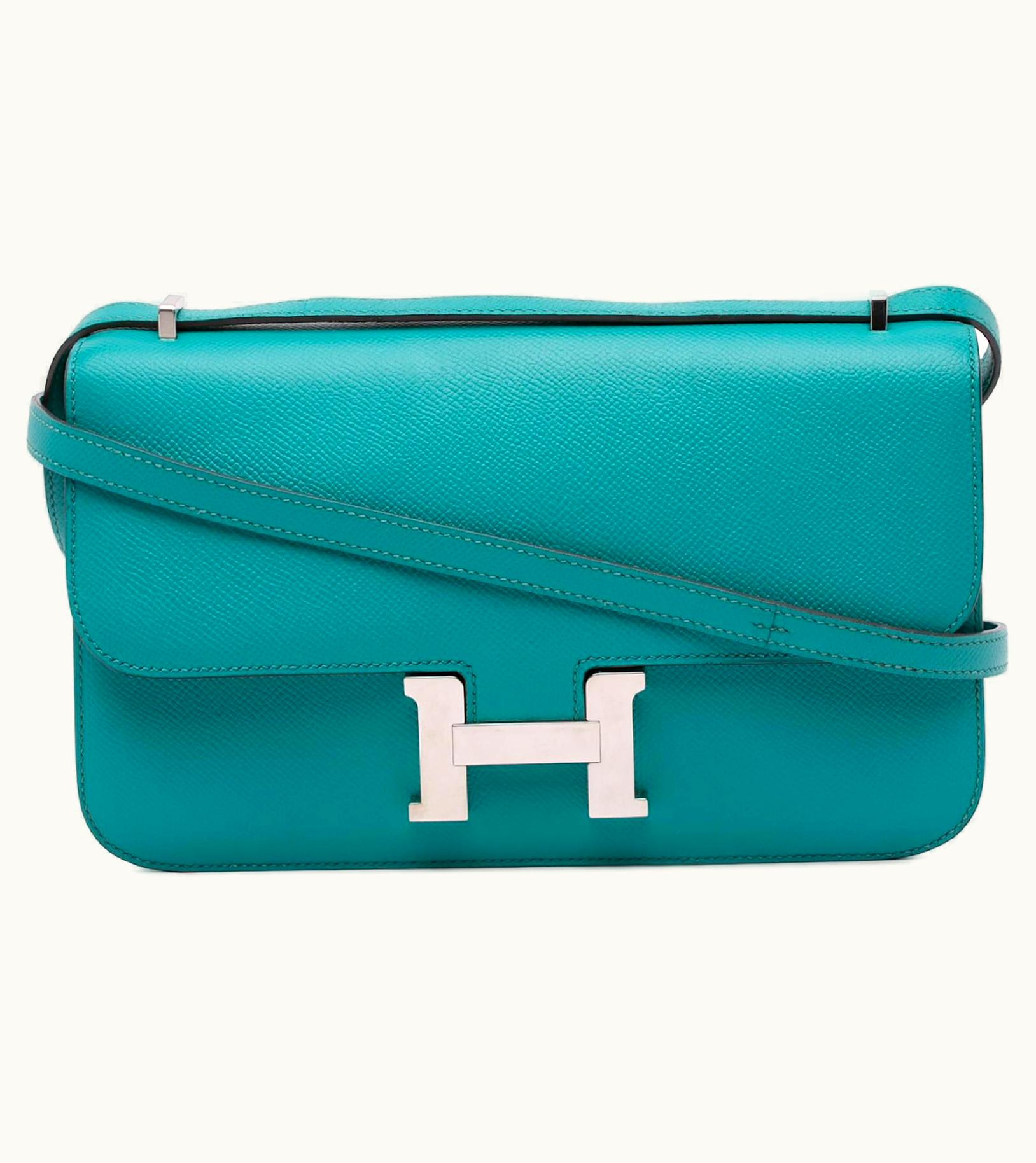 Hermès Constance Elan 25cm - Blue - Epsom