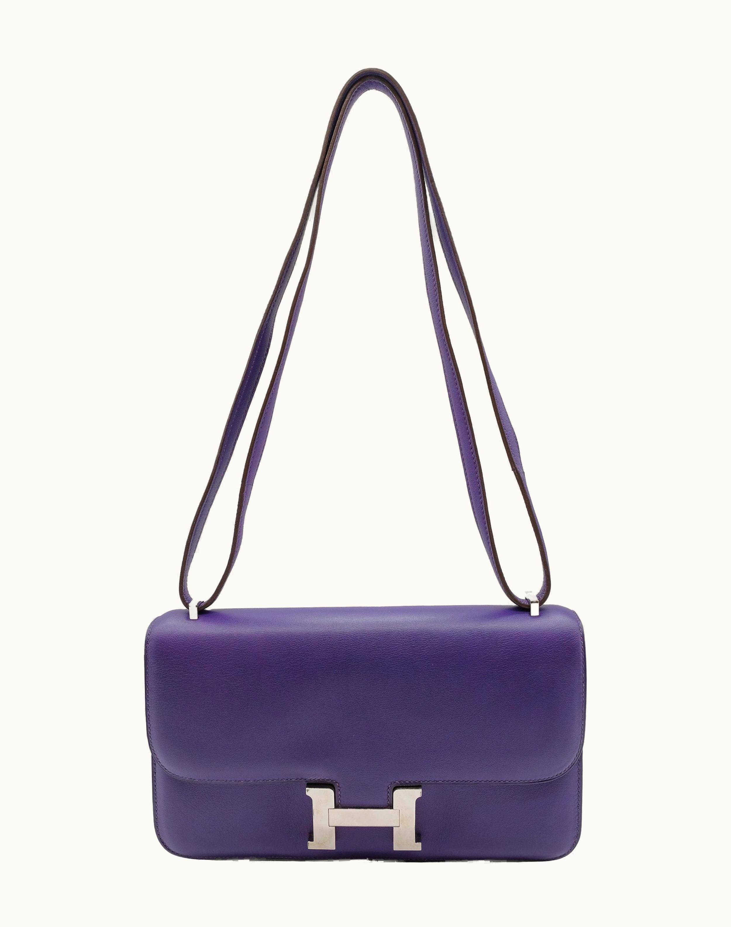 Hermès Constance Elan - Iris - Swift - Gold (GHW)