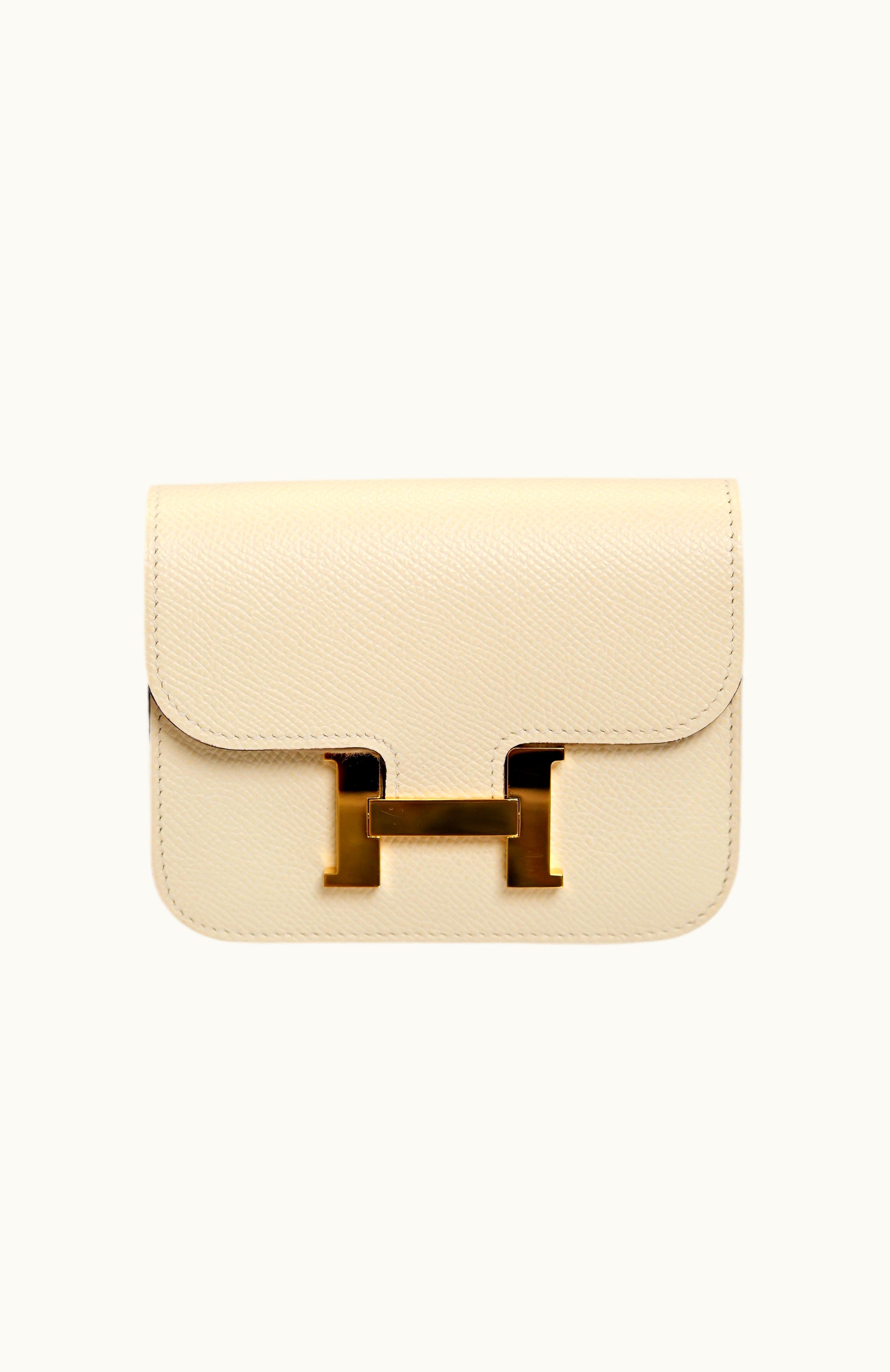 Hermès Constance Slim - Nata - Epsom - Gold (GHW)
