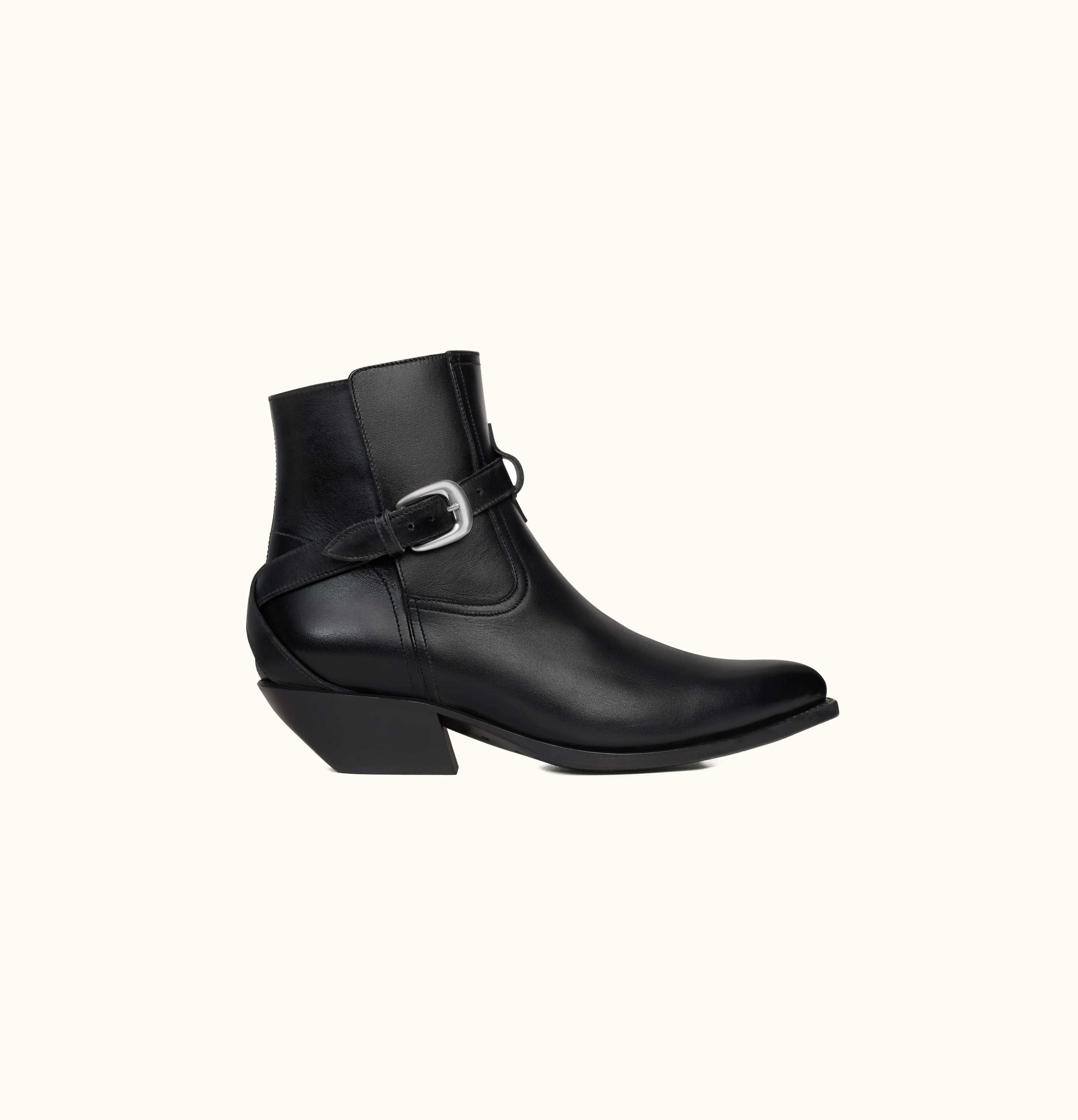 Celine Celine Jodphur Boot Cruiser Boots In Calfskin Black