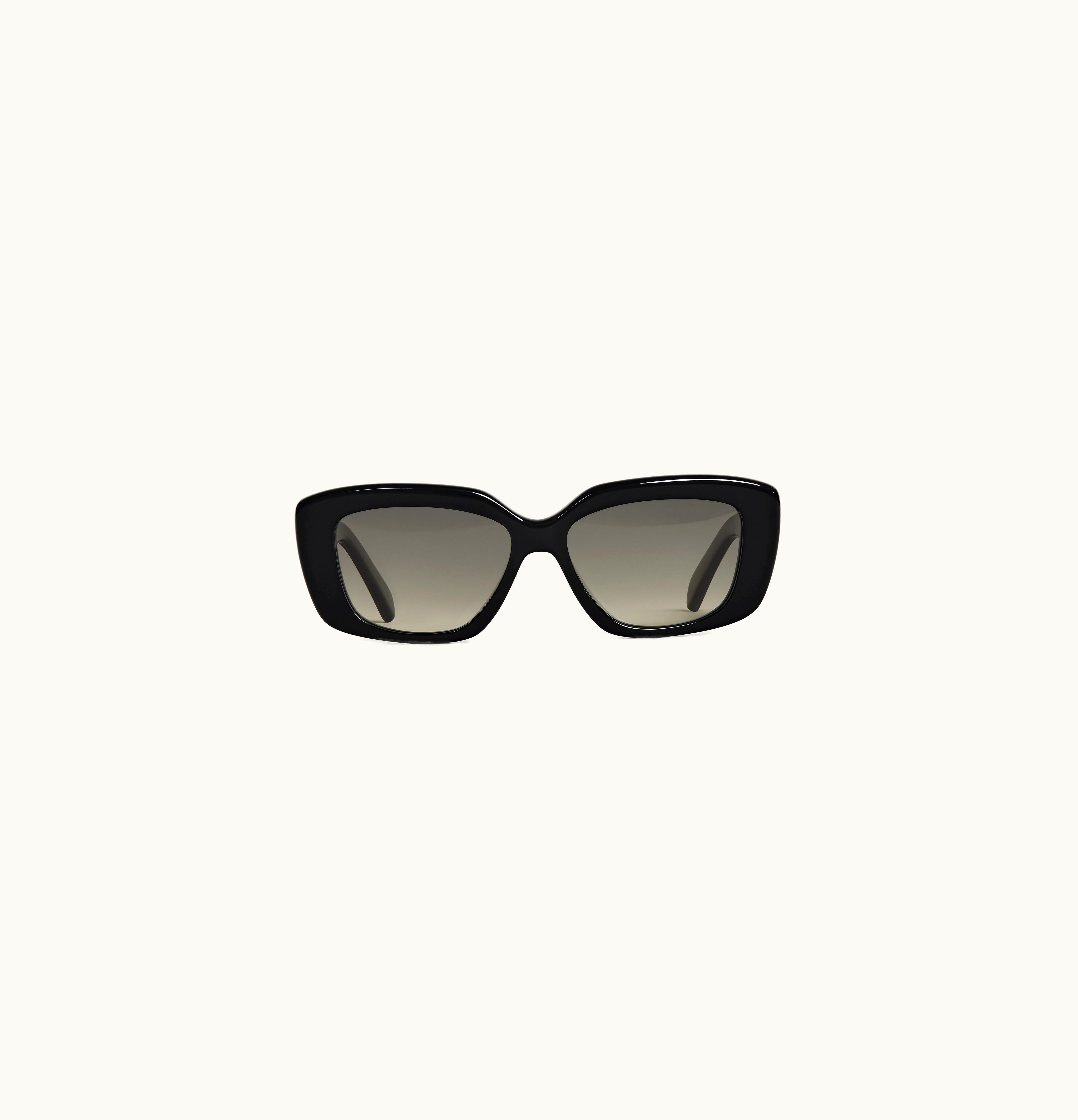 Celine Celine Triomphe 04 Sunglasses In Acetate Black