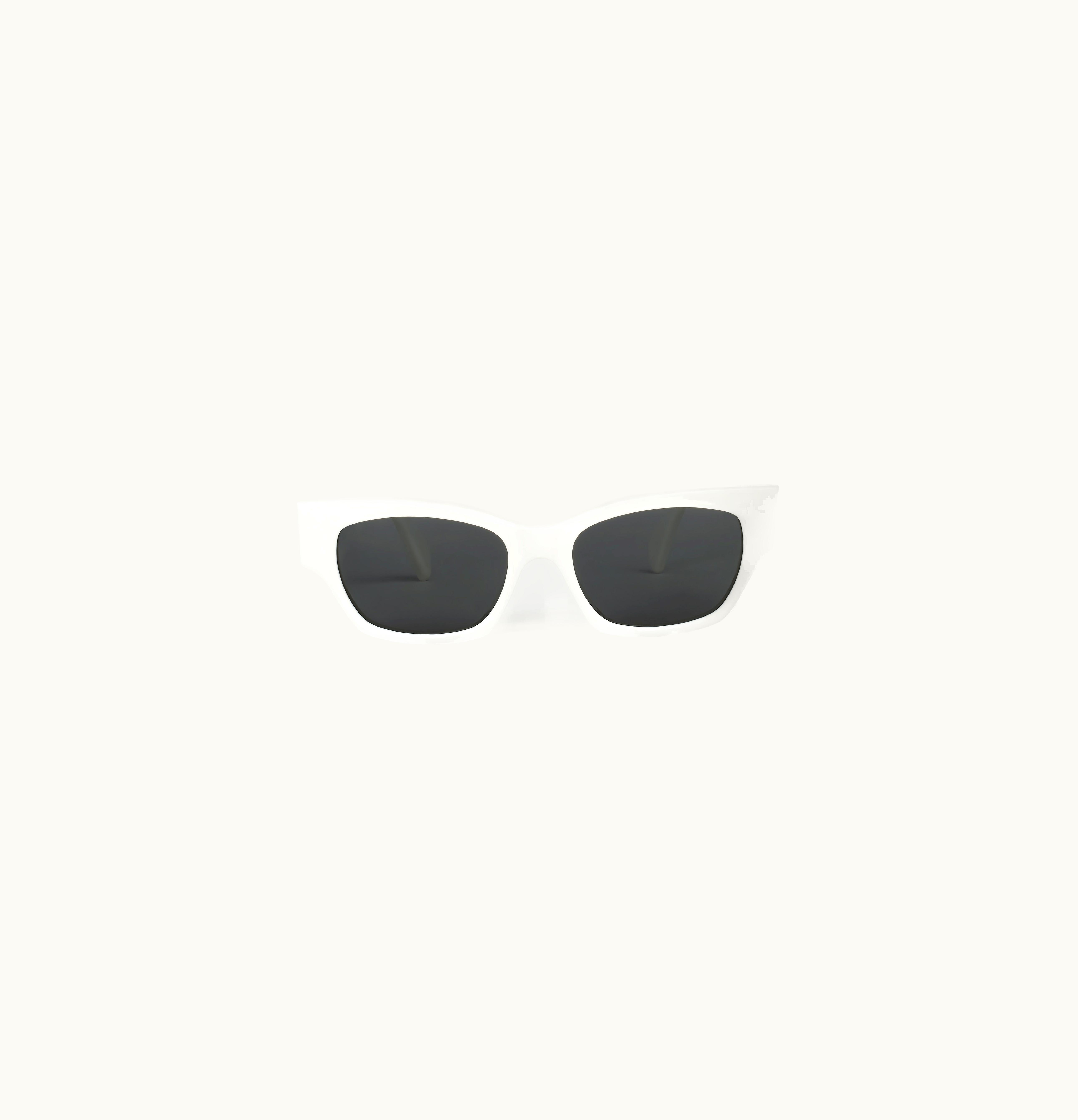 Celine Celine Monochroms 01 Sunglasses In Acetate White