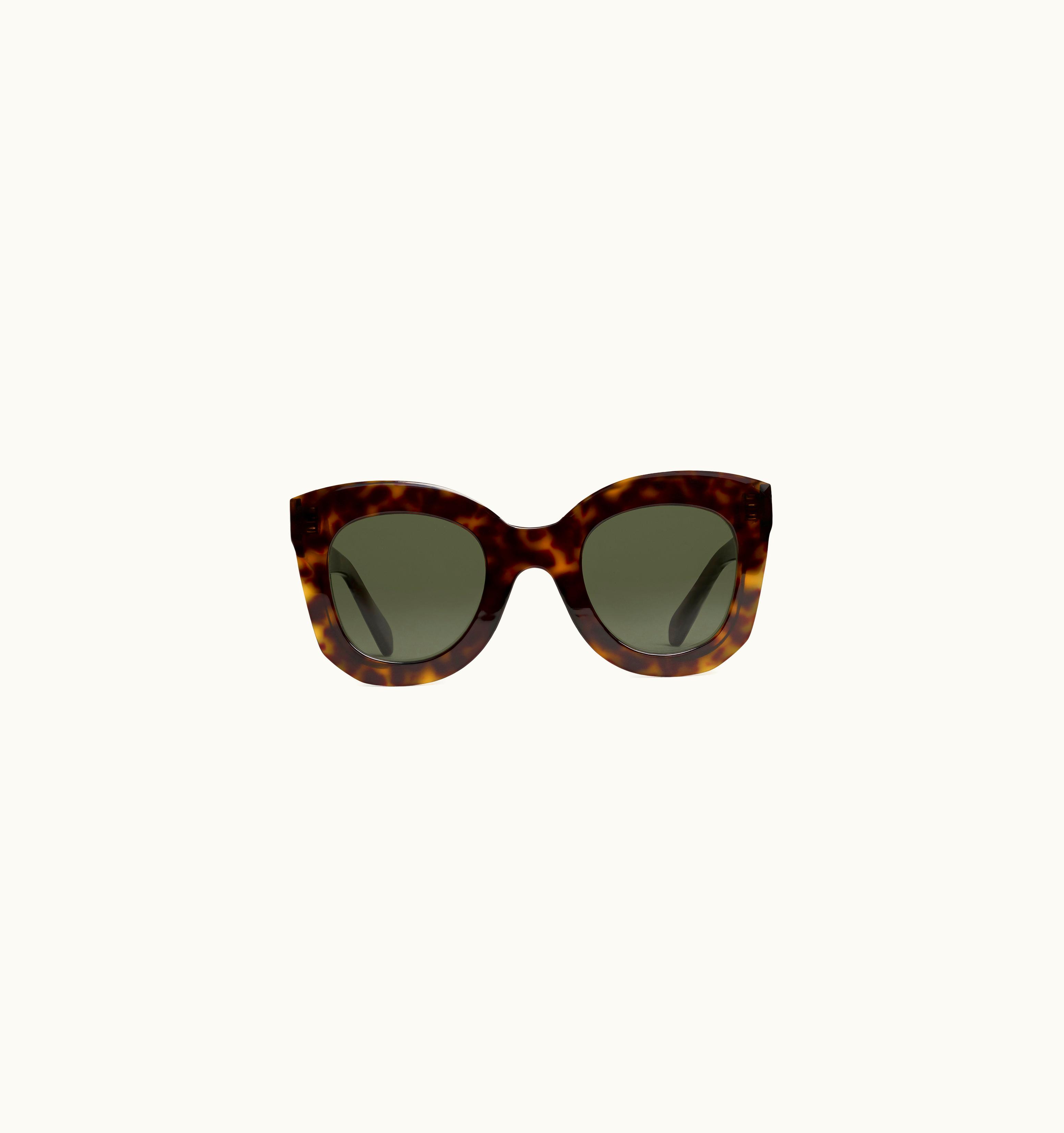 Celine Celine Butterfly S005 Sunglasses In Acetate Classic Dark Havana